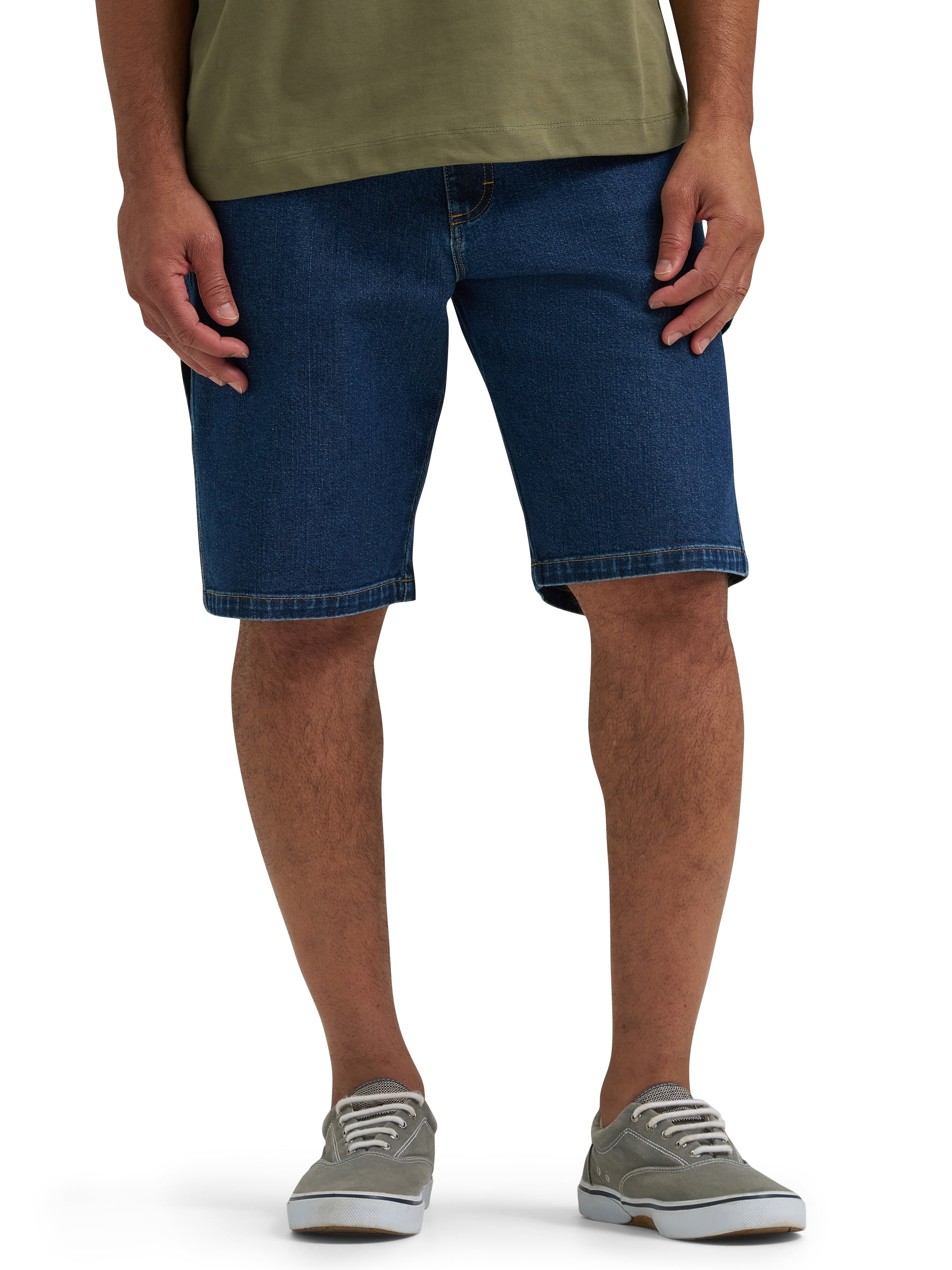Wrangler Men's Relaxed Fit Carpenter Denim Shorts (Blue, 30-50) dutc6