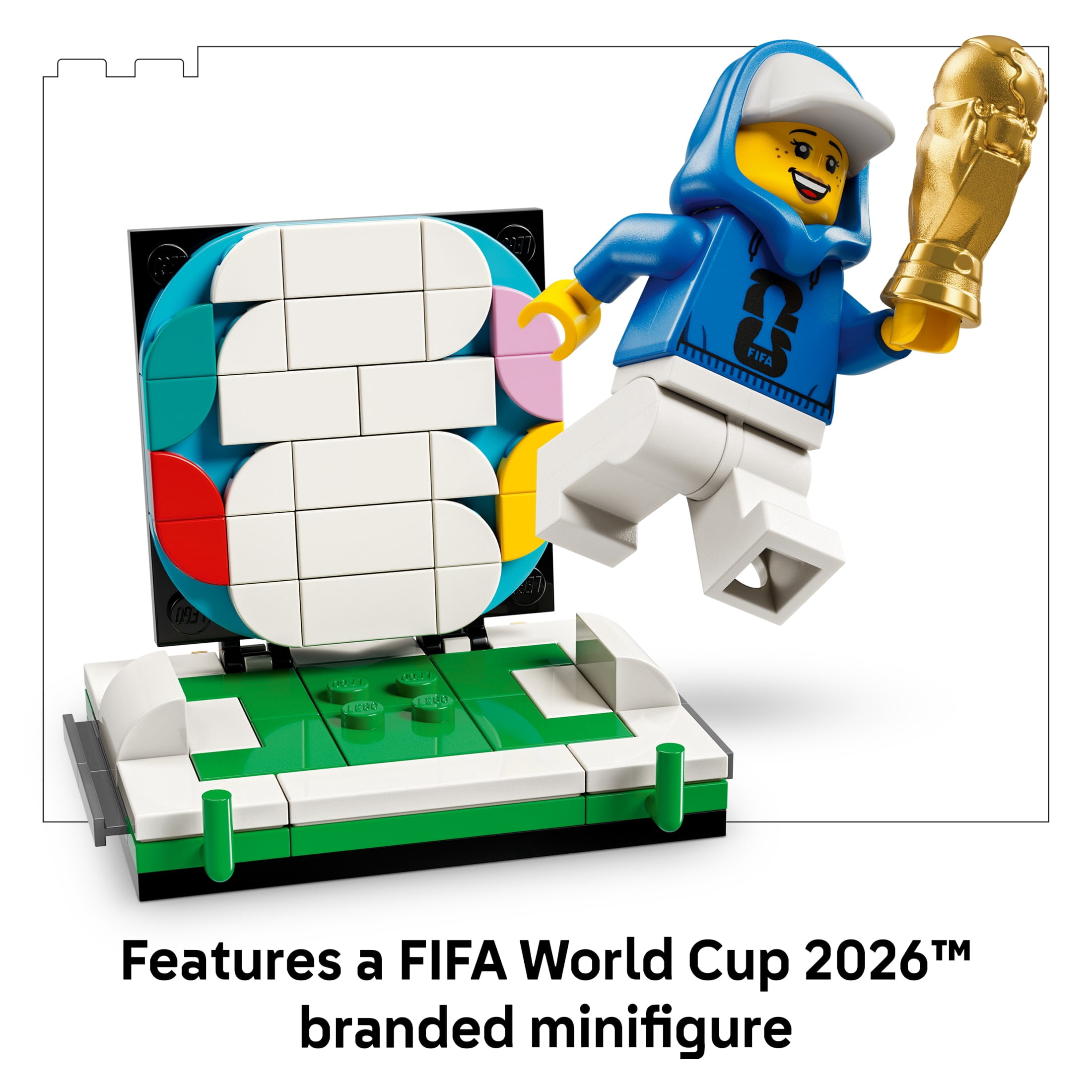 LEGO FIFA World Cup Official Trophy Building Set (Collectible Display Model, 2842 Pieces, 14.5 in) oo5ll