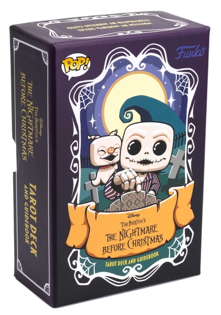 Minerva Siegel The Nightmare Before Christmas Tarot Deck and Guidebook (Hardcover, 78 Pages) nsyg0