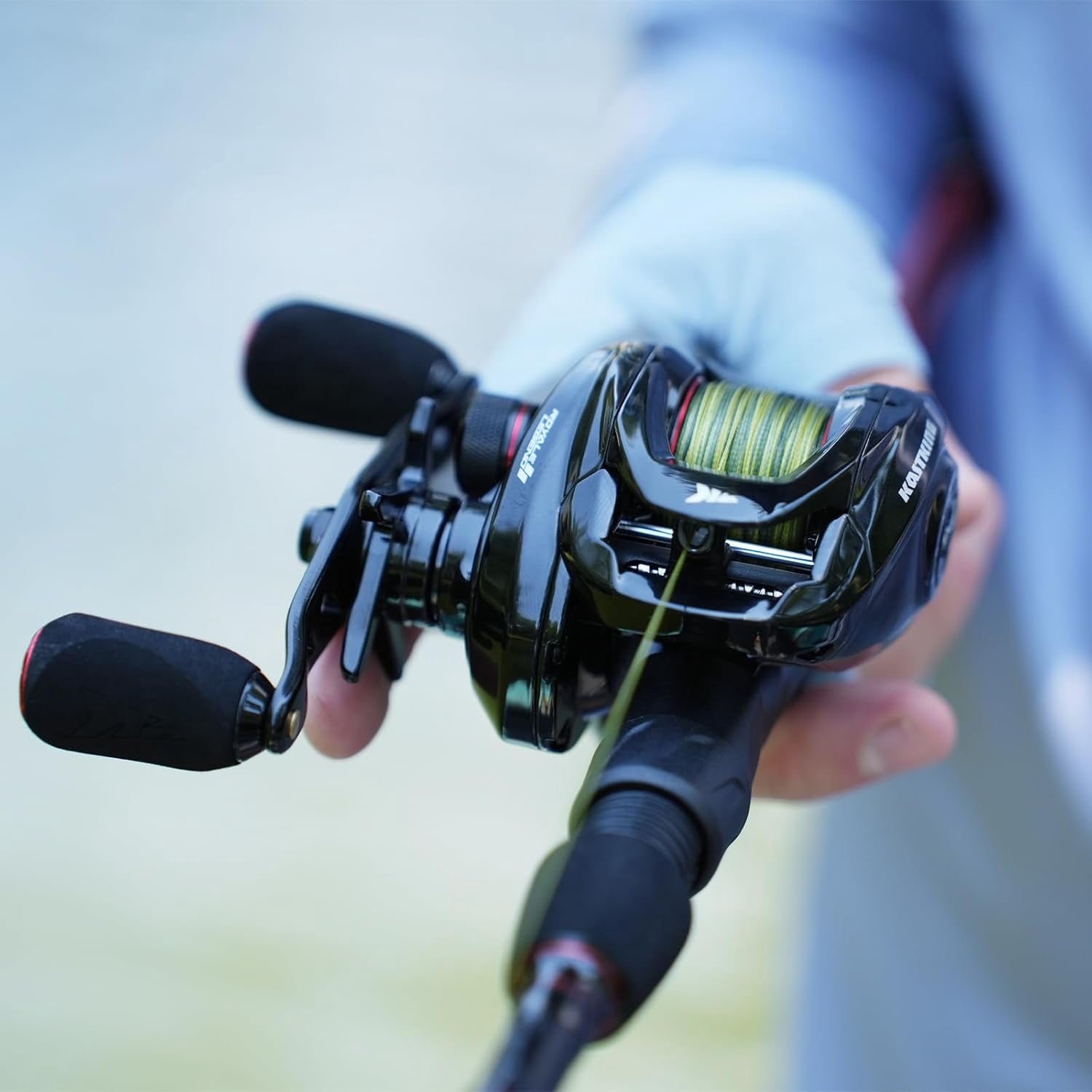 KastKing Royale Legend II Casting Fishing Rod and Reel Combo (Left Hand, 7 ft, Medium Heavy, 2-Piece) h3suu