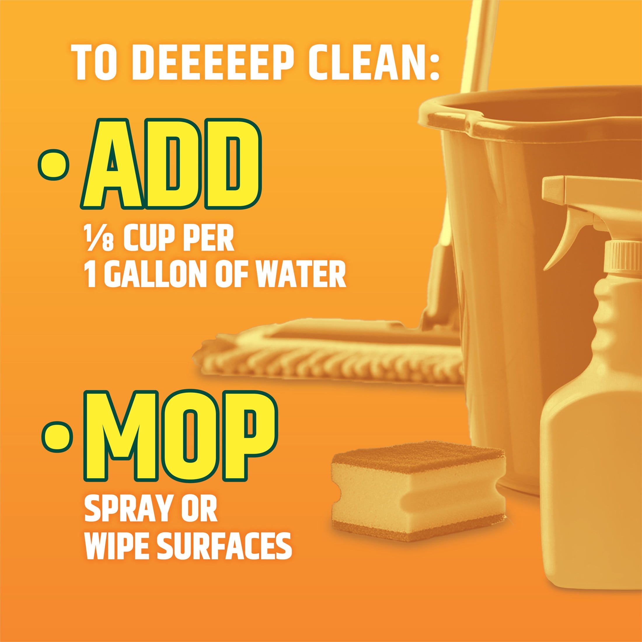 Pine-Sol Multi-Surface Cleaner, Tropical Breeze Scent, Heavy-Duty Household Degreaser (48 fl oz) 3by38