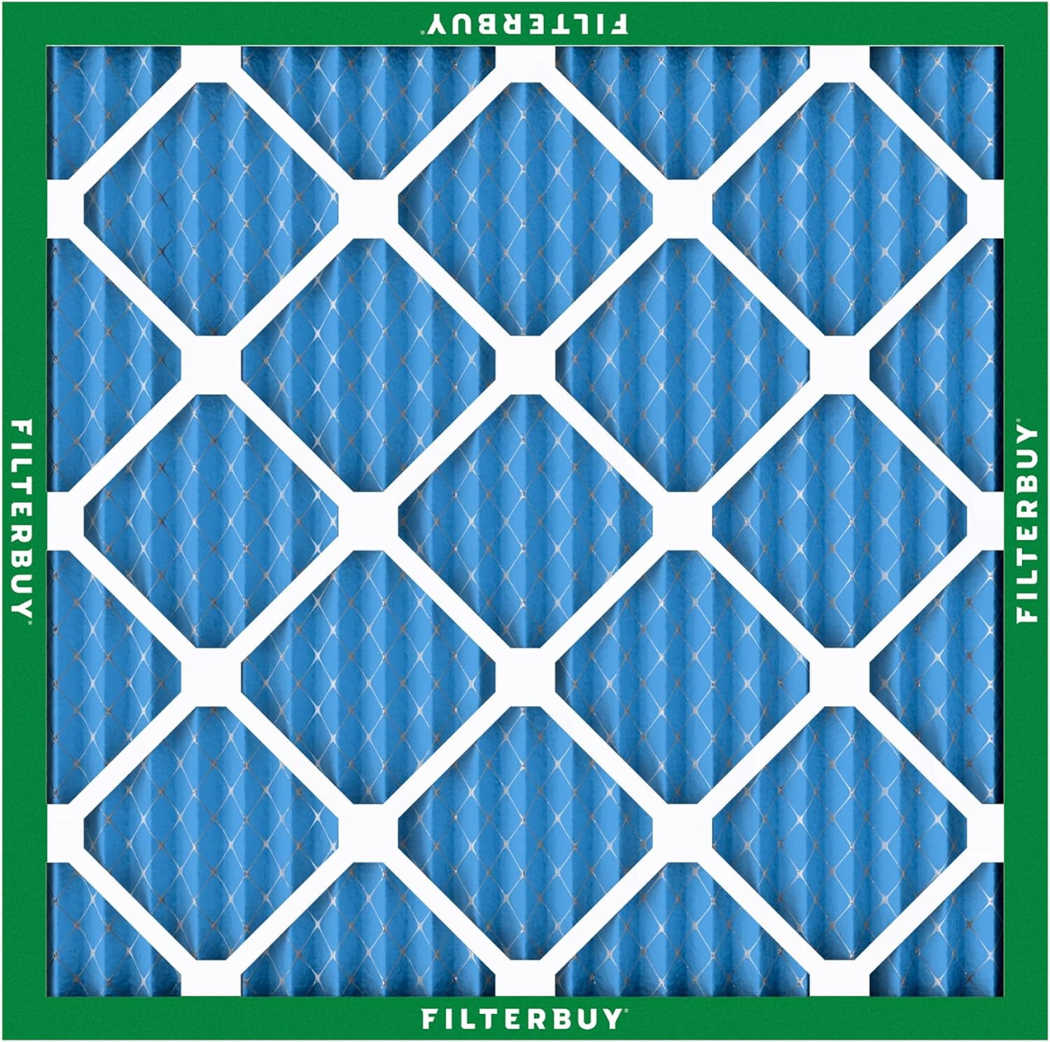Filterbuy 20x20x1 MERV 13 Health Defense Pleated HVAC AC Furnace Air Filter (1-Pack) yd4c0