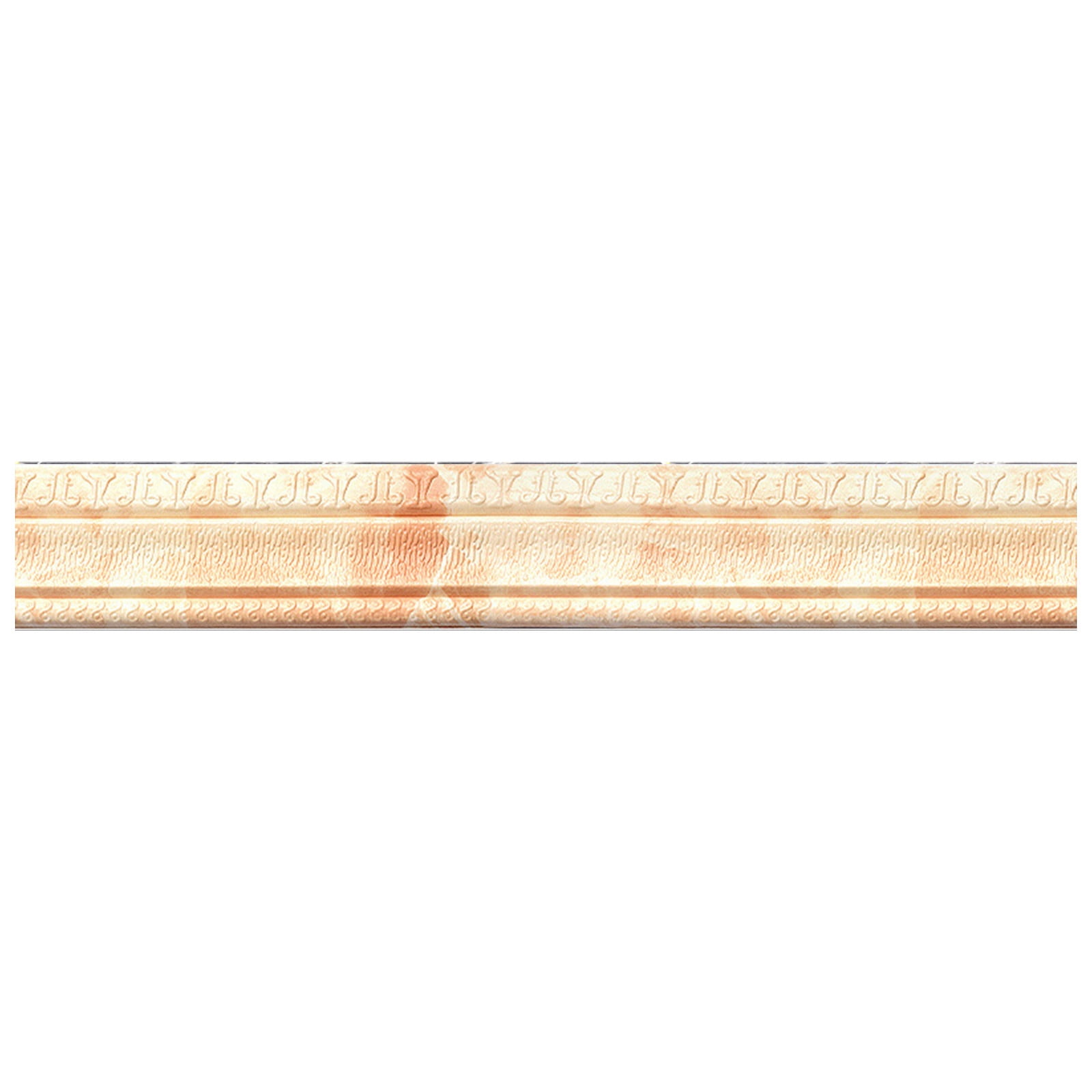 Holloyiver Self Adhesive Flexible Foam Molding Trim, 3D Decorative Wall Border for Home DIY (White, 90 in x 3 in) uq01k