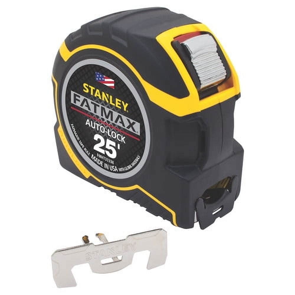 Stanley FATMAX Auto Lock Tape Measure (25 ft L x 1.25 in W) sqlky