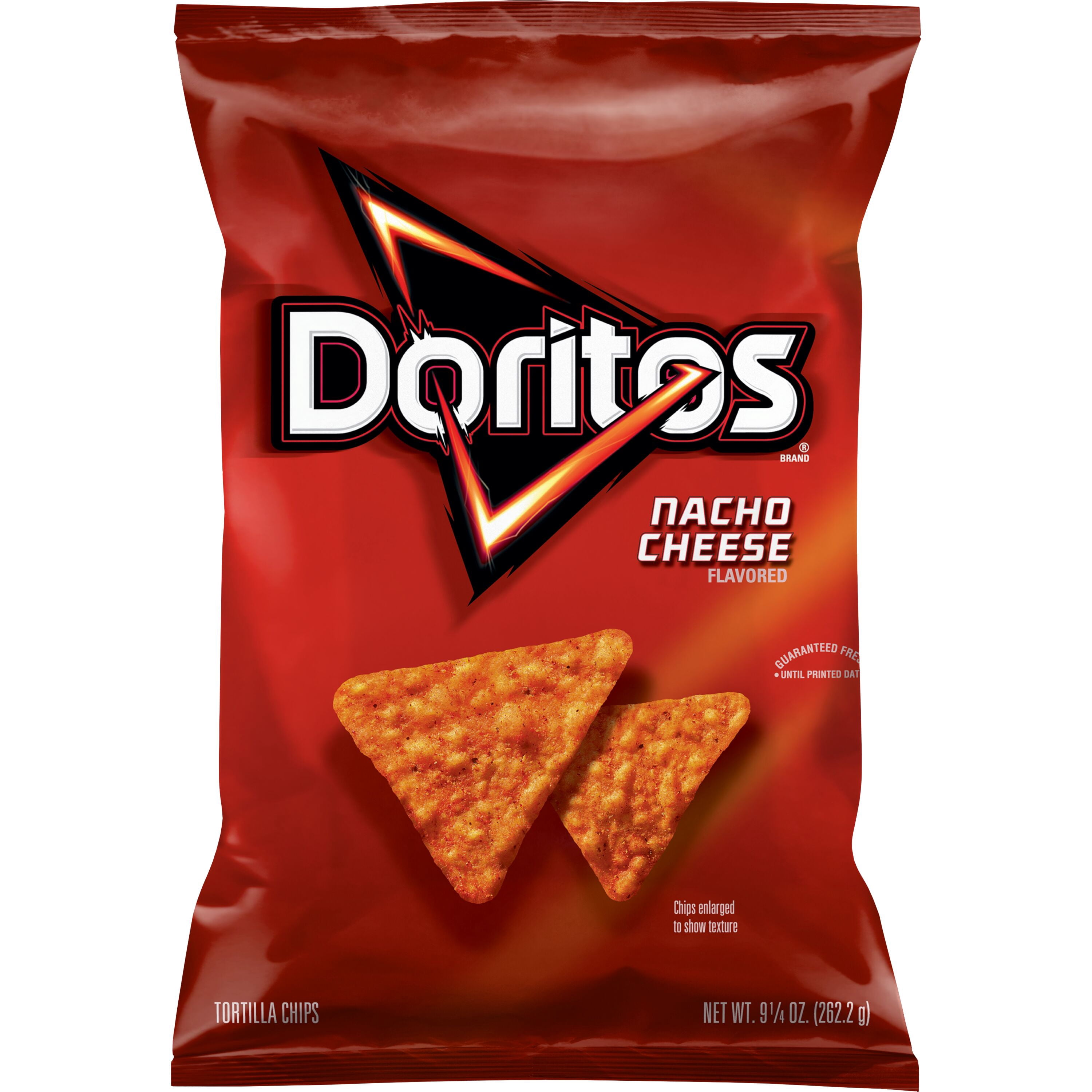 Doritos Nacho Cheese Flavored Tortilla Chips (Nacho Cheese, 9.25 oz) a18tq