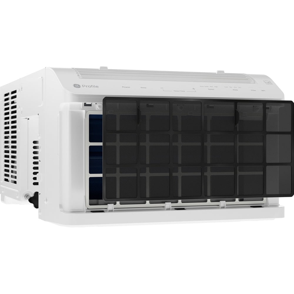 GE Appliances Window Air Conditioner with Inverter Technology and Smart Control (White, 10300 BTU) unuya