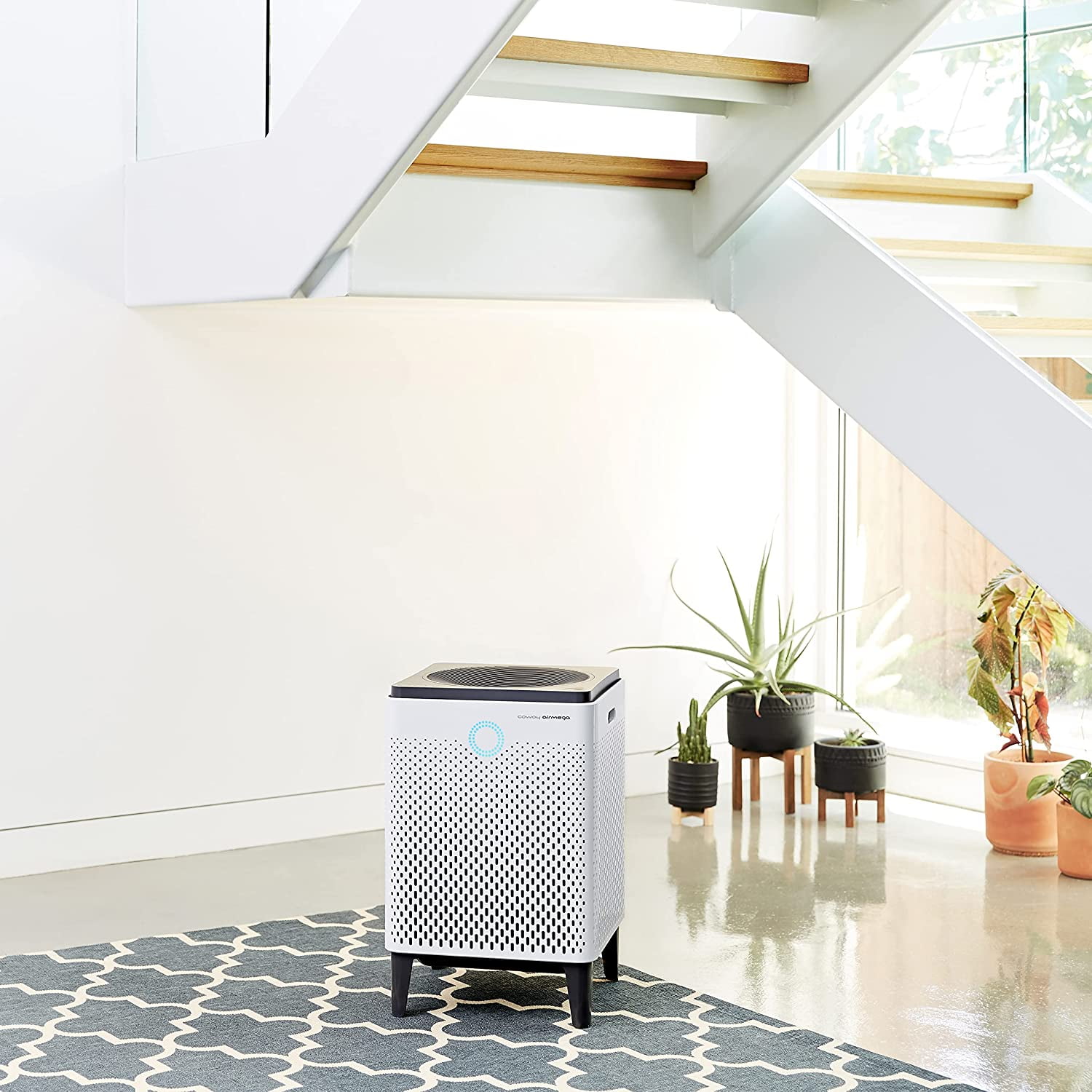 Coway Airmega 300S Smart Air Purifier with True HEPA Filtration and WiFi Connectivity (White, 1256 sq ft Coverage) u4drd