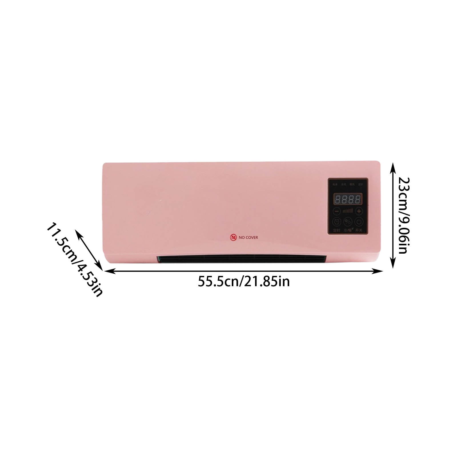 VBODN 11000 BTU Wall-Mounted Air Conditioner and Heater, Dual-Purpose Climate Control System for 440 Sq. Ft. Rooms (White) vmgiz