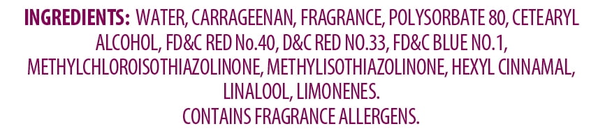 Great Value Adjustable Solid Gel Air Freshener, Raspberry Fields Scent (7 oz) 93ae0