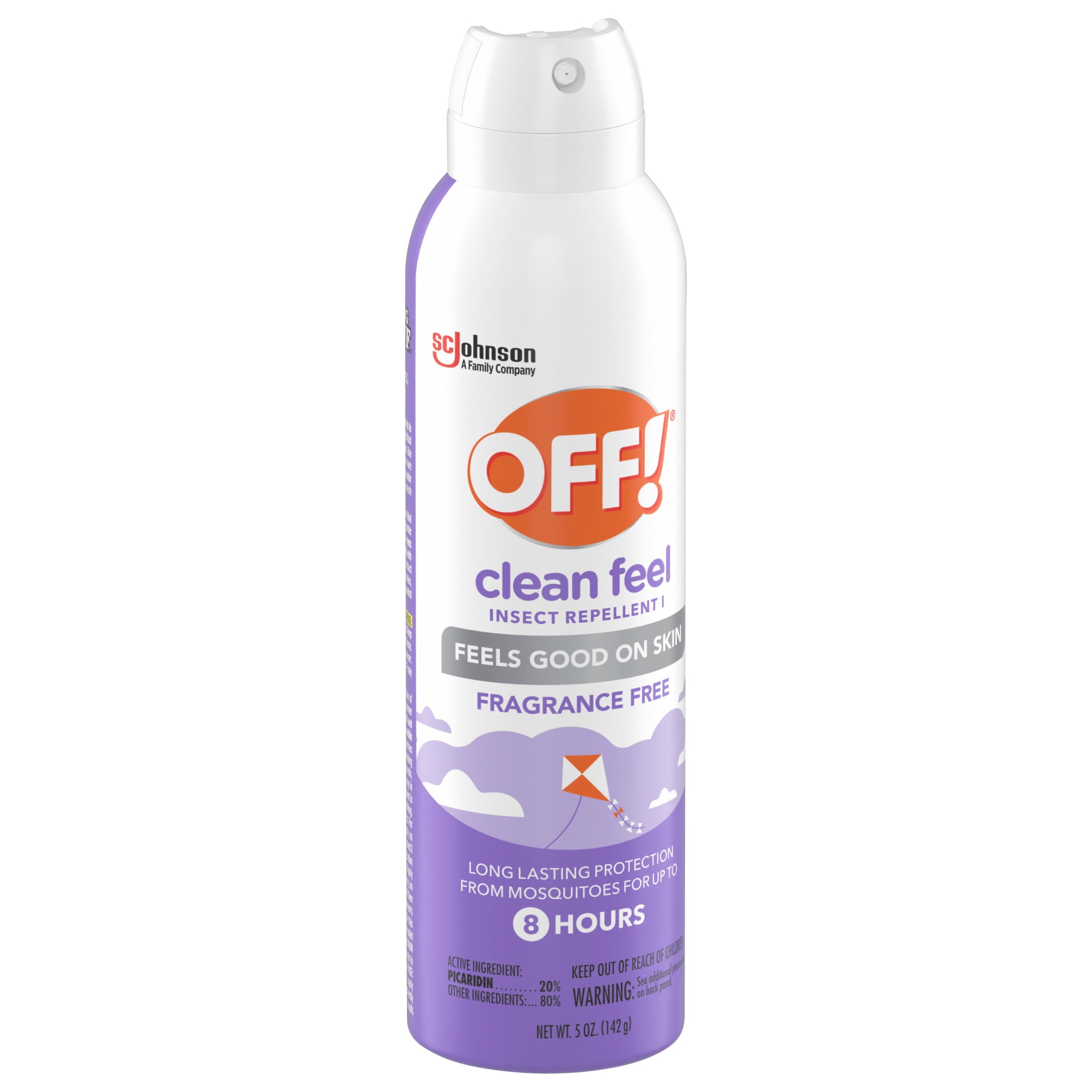 OFF! Clean Feel Picaridin Insect Repellent Spray, Non-Greasy Mosquito and Tick Protection (5 oz) a5wy8