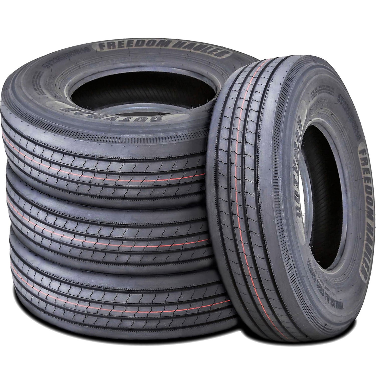 Freedom Hauler Dutymax All Steel ST Trailer Tire (205/75R15, 14 Ply, Load Range G) t2vin