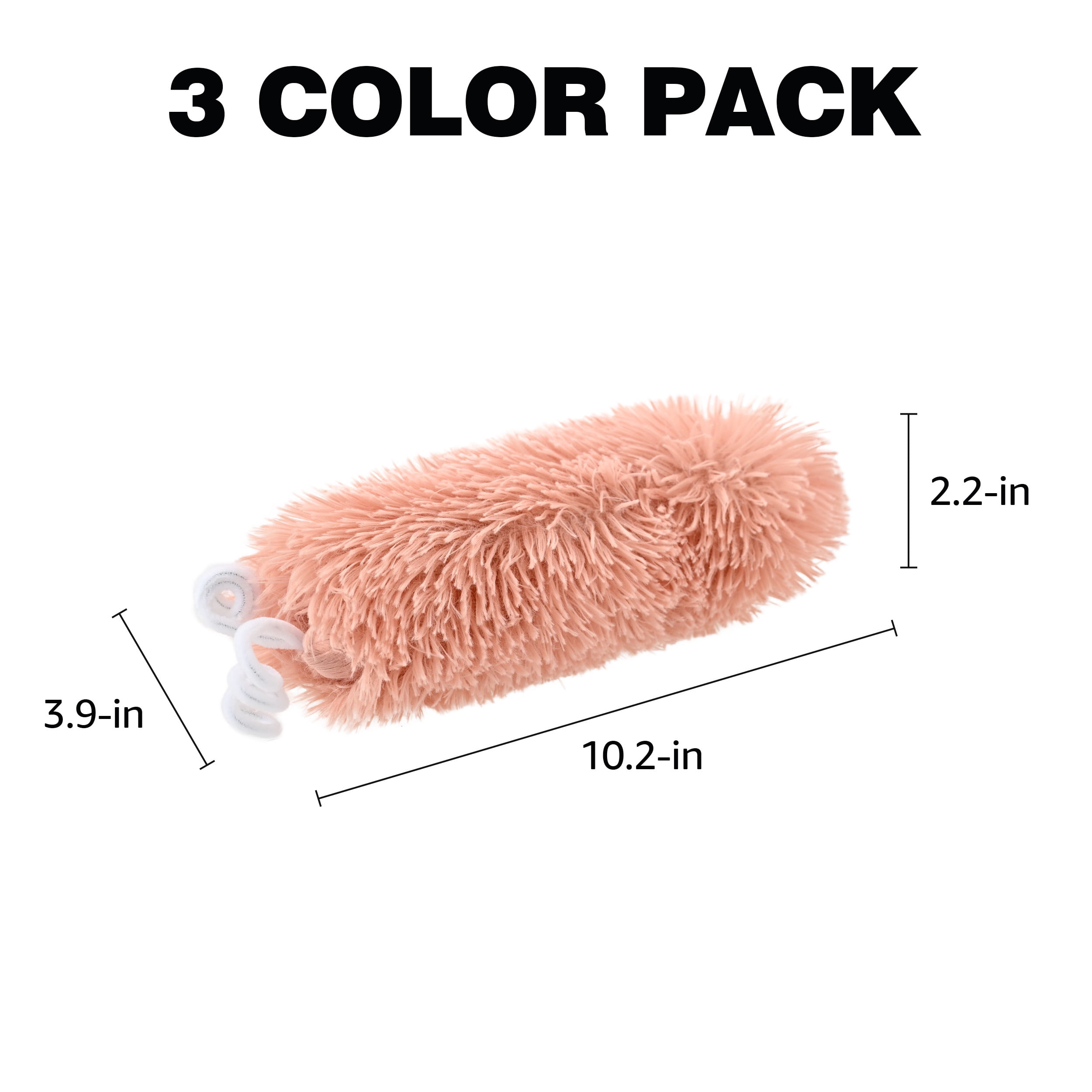 Max & Marlow Catnip Plush Pillow Cat Toys with Crinkle Paper, Interactive Kicker Toys for Indoor Cats (Multi-Color, 3 Pack) t8i93