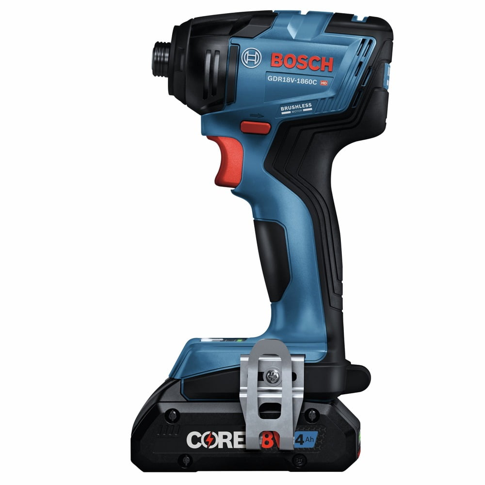 Bosch 18V Brushless Cordless Impact Driver Kit with 4 Ah Battery (1/4 in. Hex, Refurbished) 20rgc