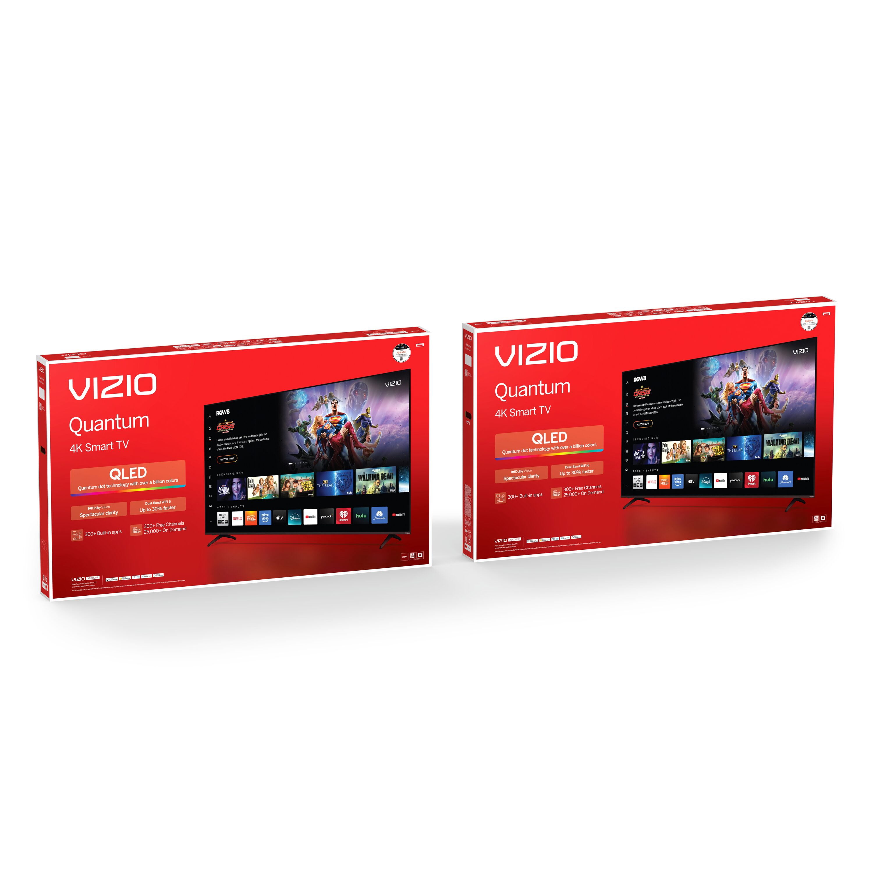 VIZIO 65-inch Class Quantum 4K QLED HDR Smart TV (65 in) 1s3wc