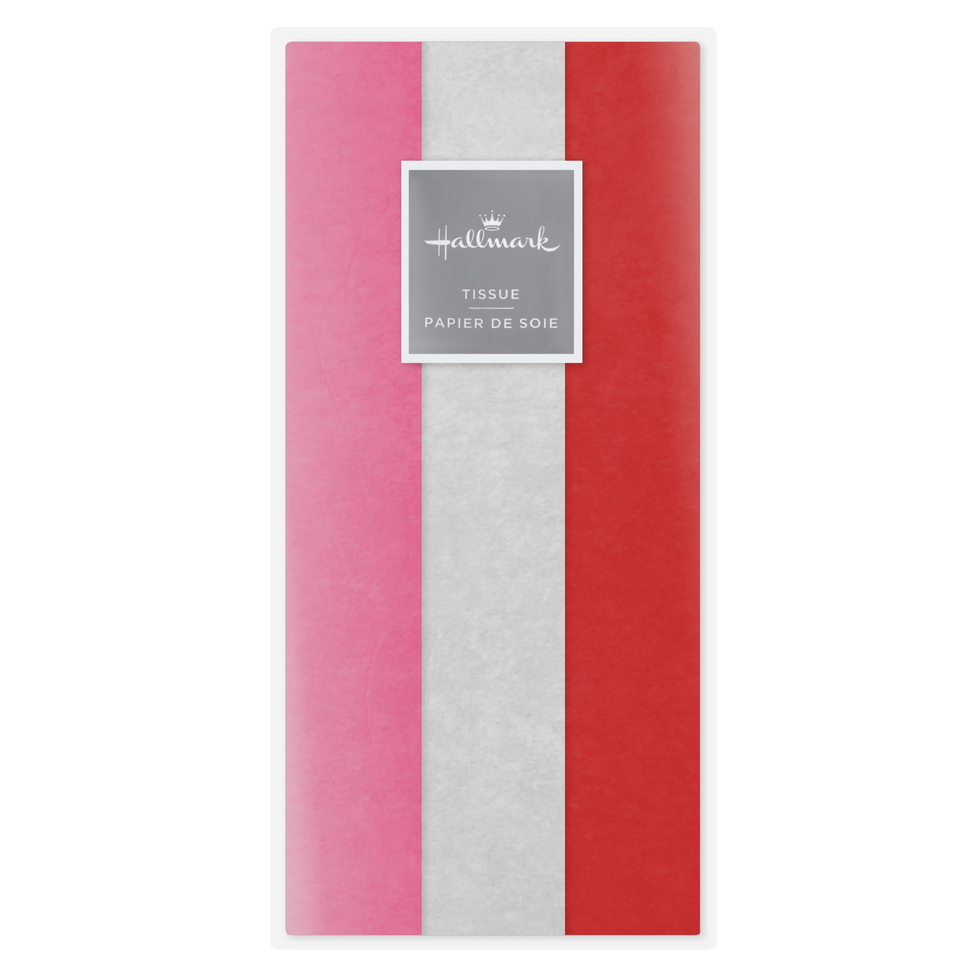 Hallmark Valentine's Day Decorative Tissue Paper Sheets (Pink, White, Red, 30 Count) 8esr1