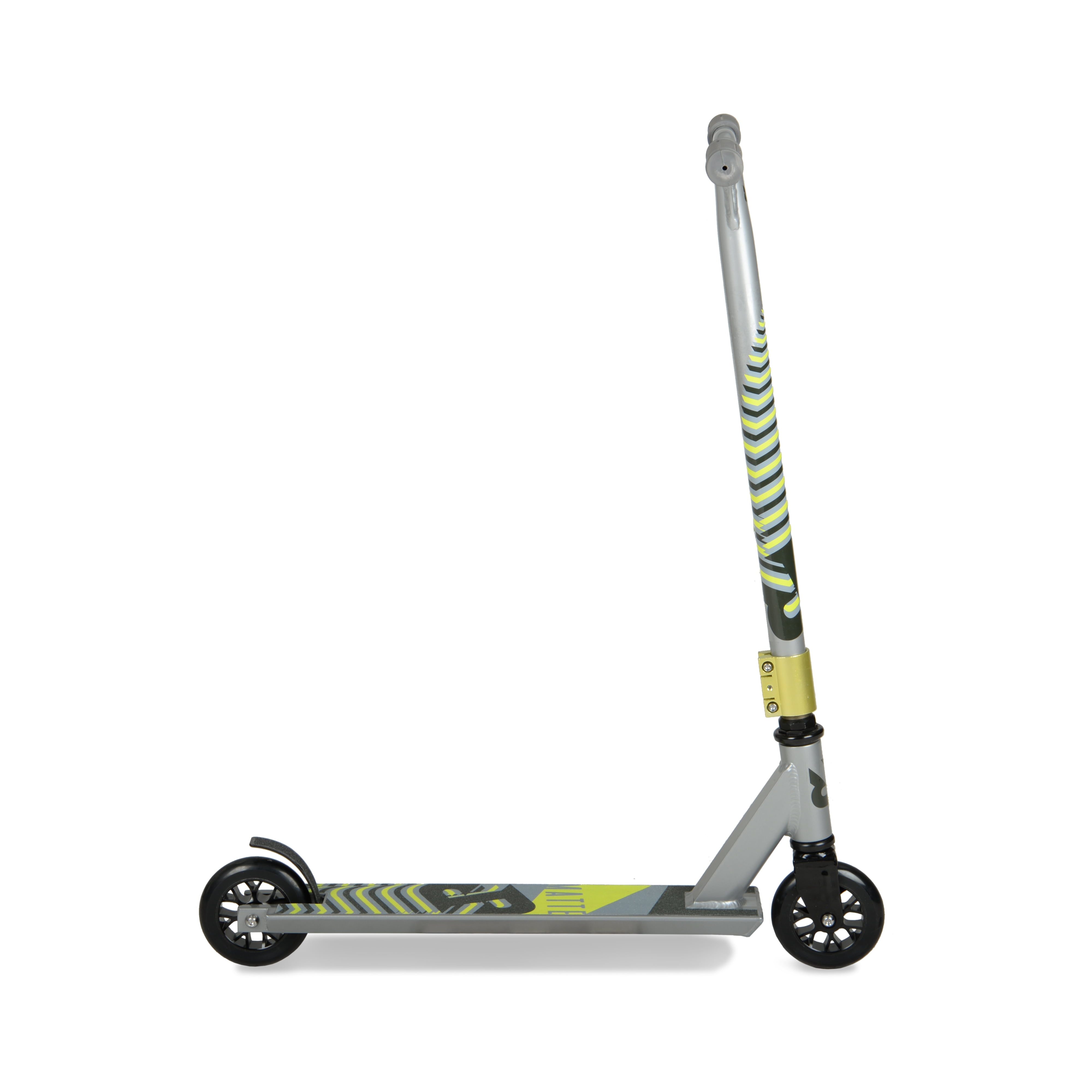 RipRail Matte Stunt Scooter with Alloy Deck and ABEC-9 Bearings (Ghost Silver, 18.9 in x 3.8 in) n41ml