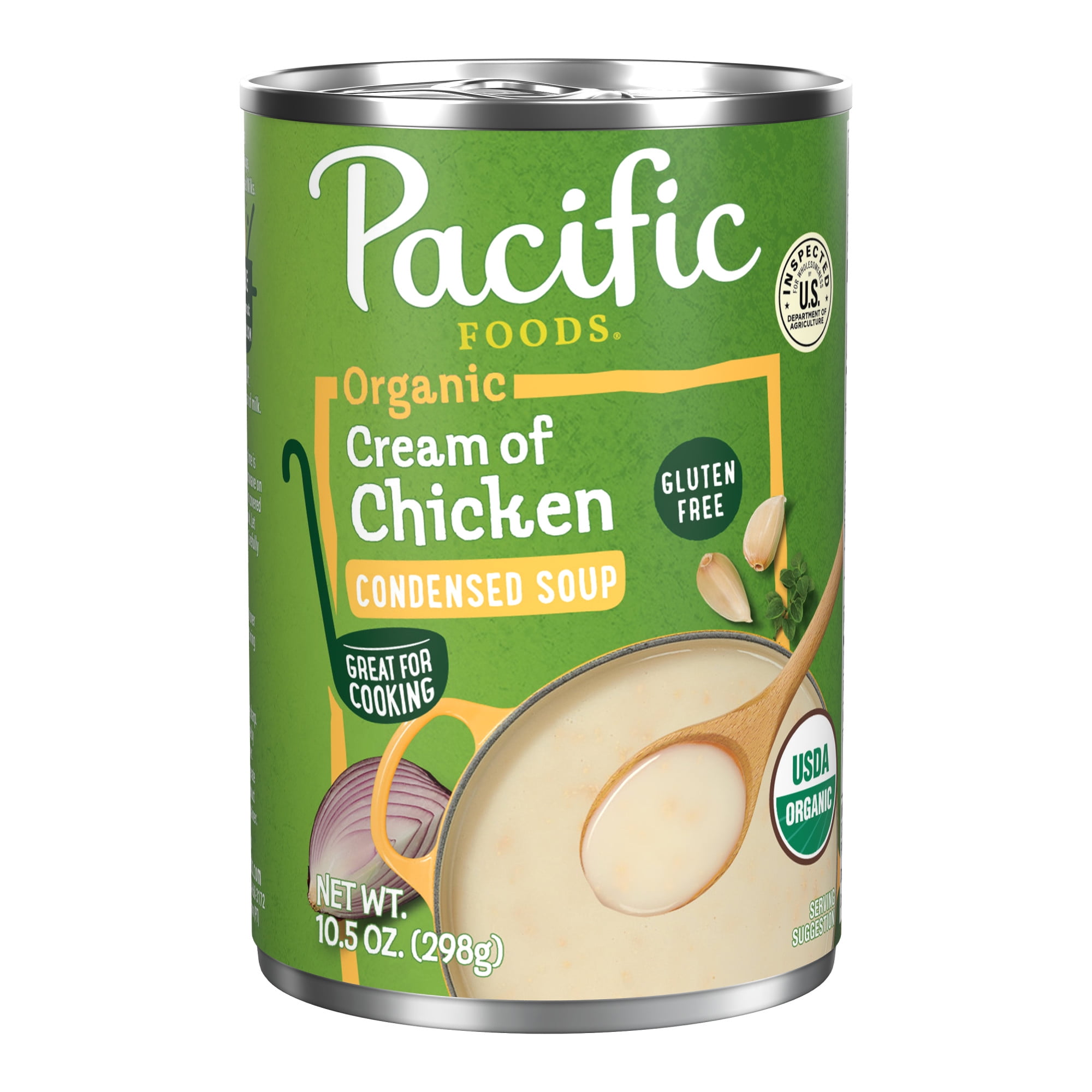 Pacific Foods Organic Cream of Chicken Soup, Savory Condensed Soup (10.5 oz) ym2m4