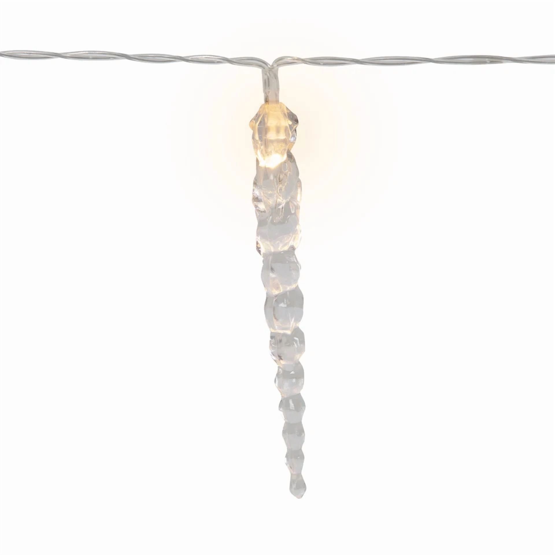 KLYNE Icicle String Christmas Lights (Warm White, 4.5 ft) u0po2