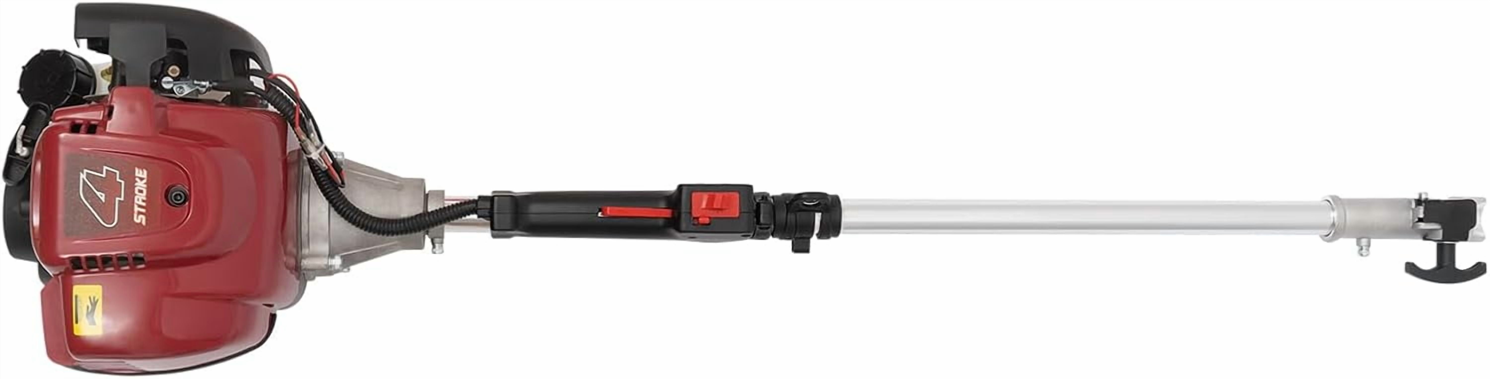 Generic Gas Powered Lawn Edger 35.88CC 4-Stroke String Trimmer with Dual Blade Heads (Red, 35.88CC) 0qjbq