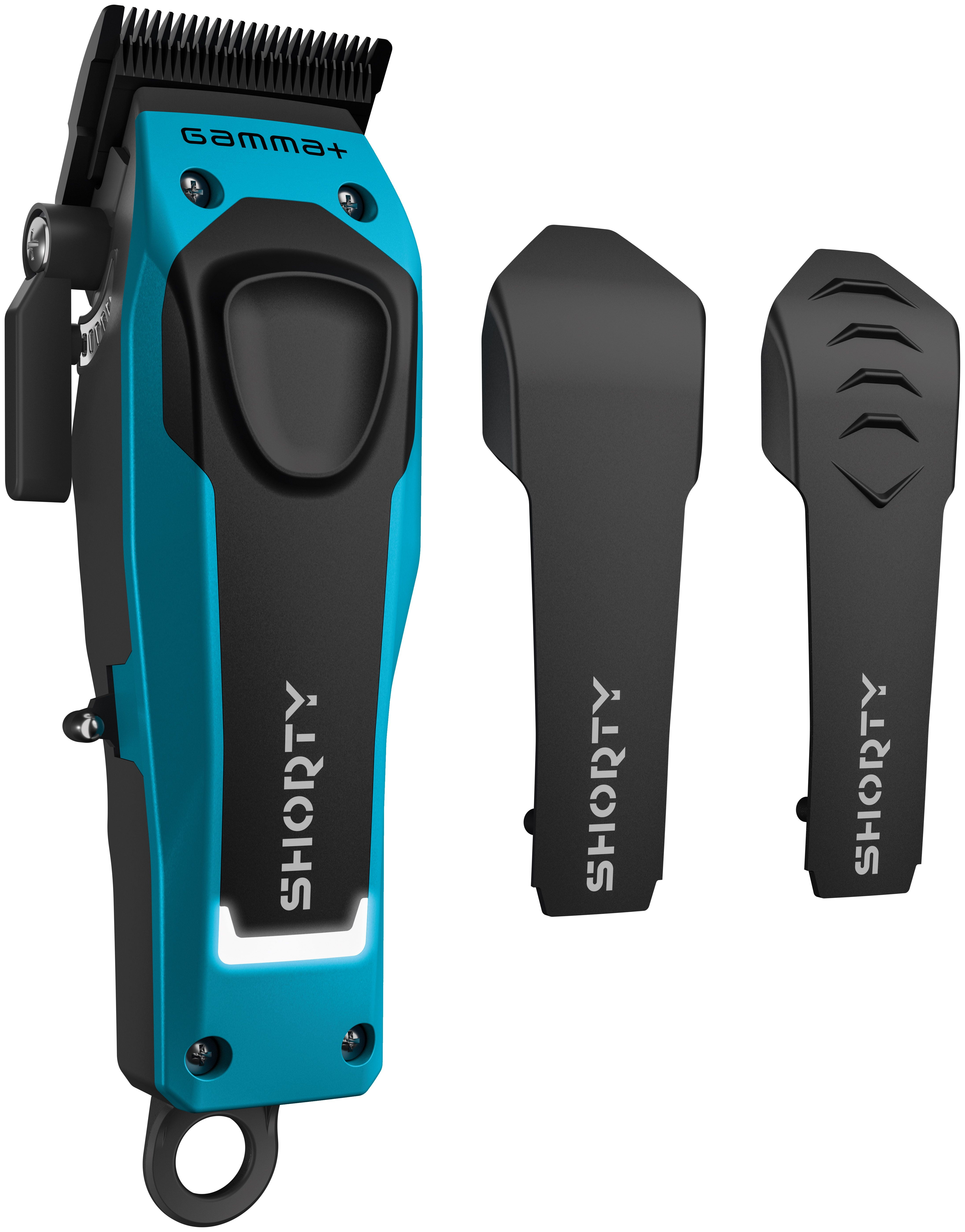 GAMMA+ Shorty Professional Cordless Hair Clipper, High-Torque Brushless Motor, Adjustable Zero Gap, Ergonomic Design (Black, 1 Count) oyhch