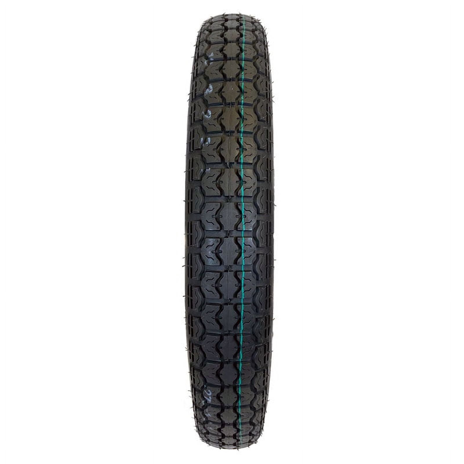 MMG Motorcycle Tire (2.75-16, Black, 1 Tire) xph2t