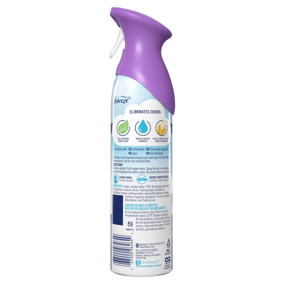 Febreze Air Freshener Room Spray, Odor-Fighting Mist, Mediterranean Lavender (8.8 oz) wyq3y