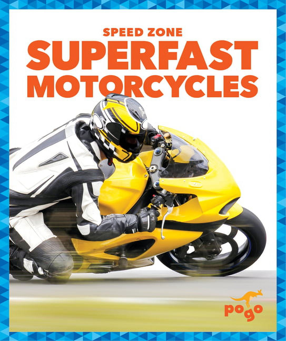 Alicia Z Klepeis Speed Zone Superfast Motorcycles Educational Book (Hardcover, 24 Pages) m5f0p