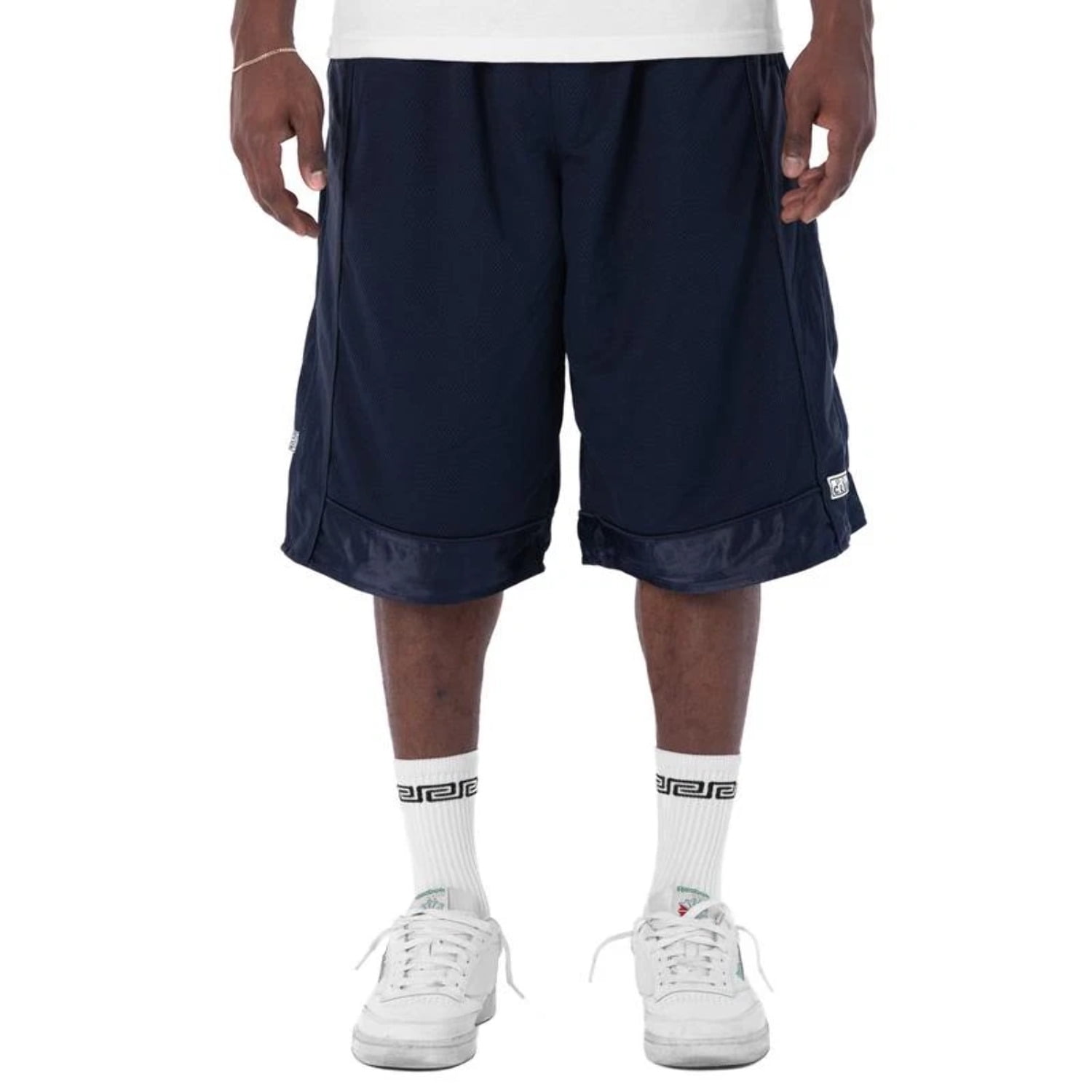 Pro Club Men's Heavyweight Mesh Basketball Shorts (White, Medium) wae29