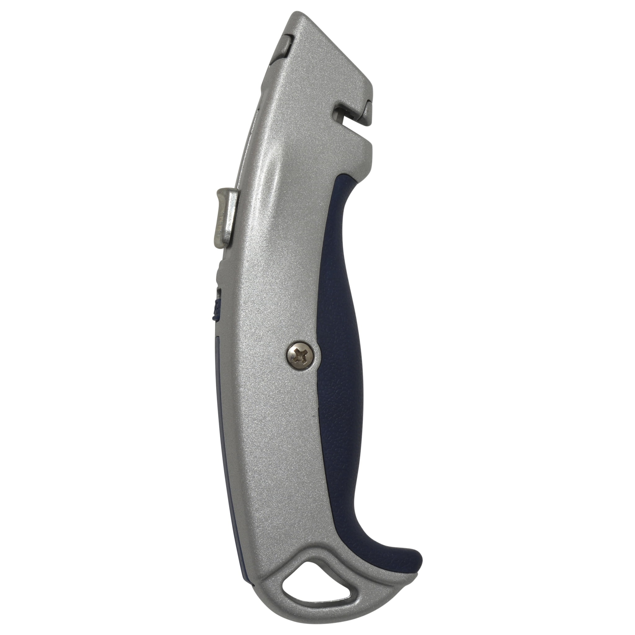 Westcott Heavy Duty Utility Cutter with Self-Retracting Blade (Silver, 1-Count) ncaml