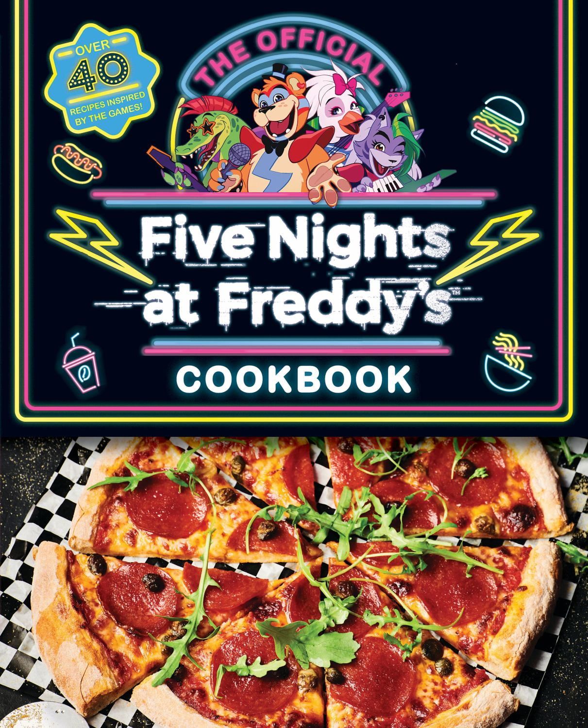 Scott Cawthon Five Nights at Freddy's Official Cookbook Hardcover (1 Unit) i937o