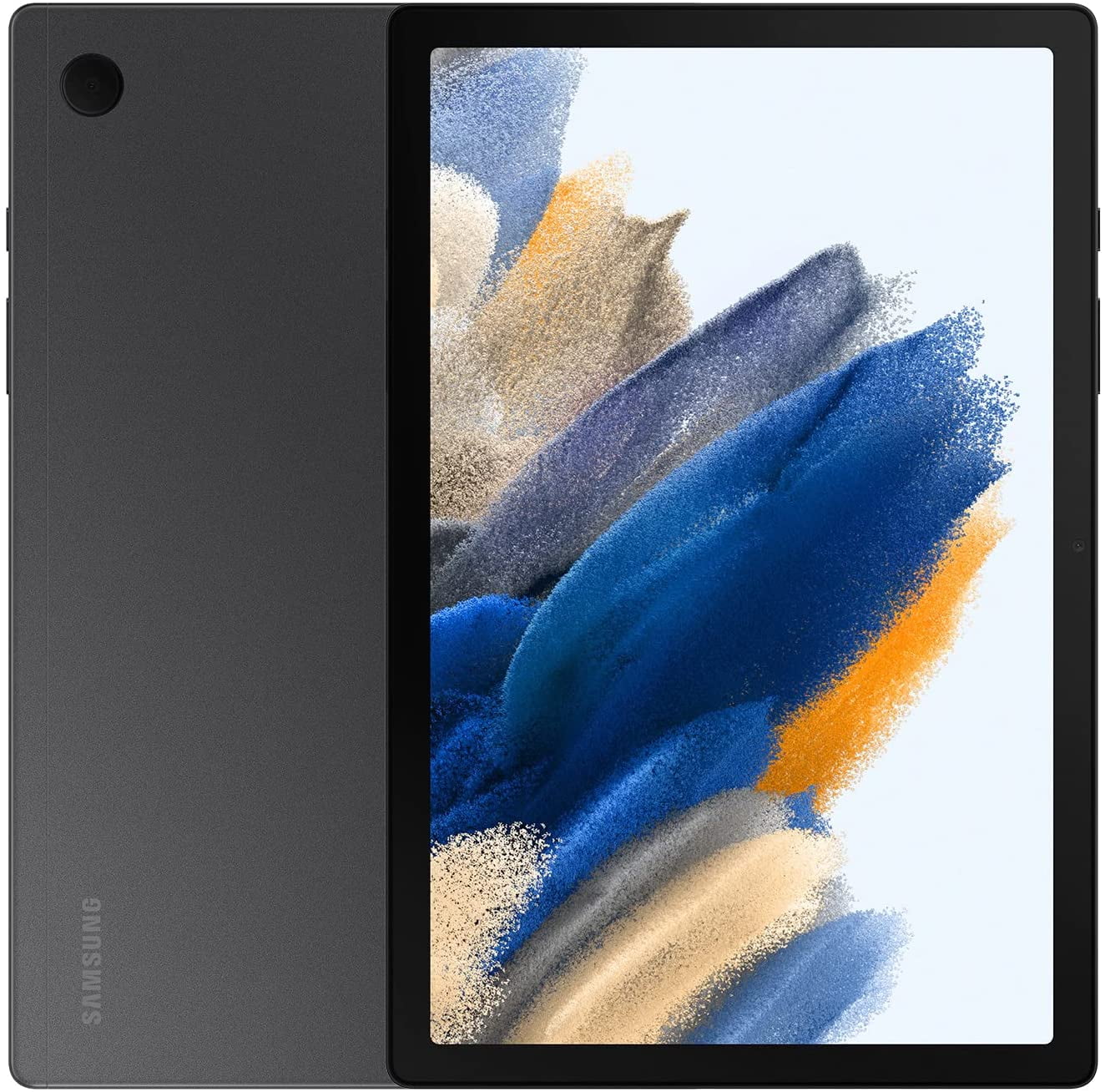 Samsung Galaxy Tab A8 Tablet 10.5 in Display with Hard Case and 64GB MicroSD Card (Gray, 32GB) tpvrd