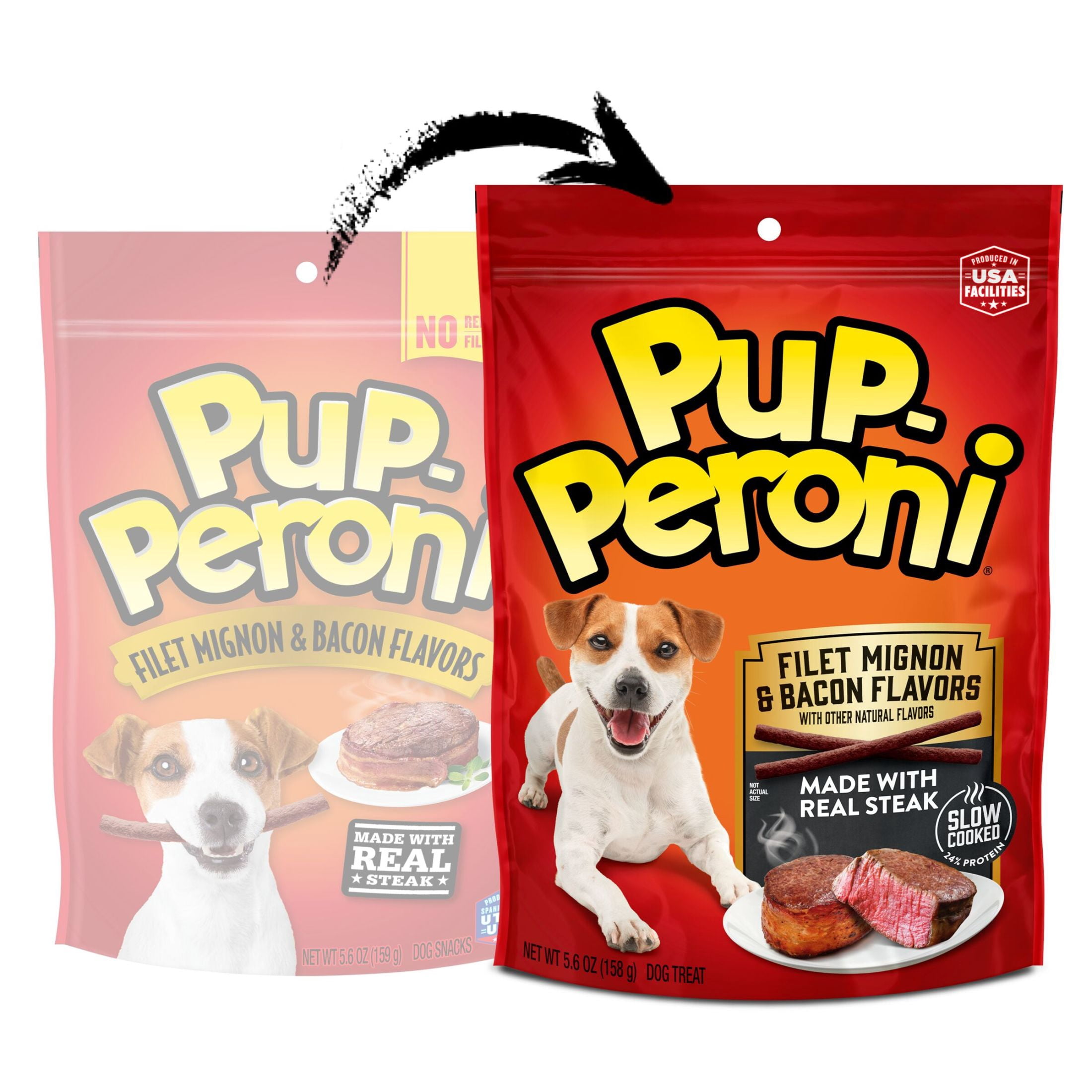 Pup-Peroni Filet Mignon & Bacon Flavor Dog Treats (5.6 oz) g9l7j