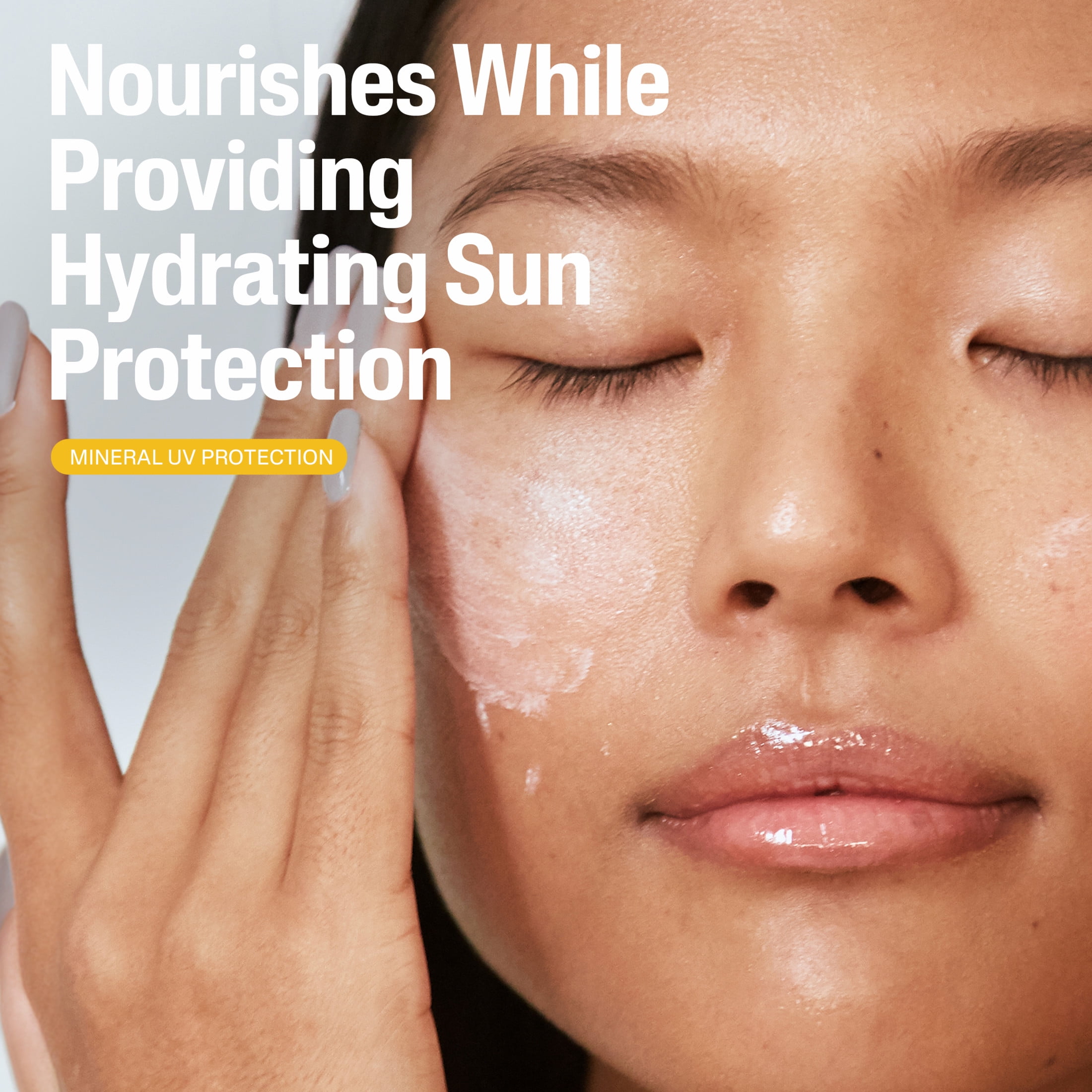 Cetaphil Sheer Mineral Sunscreen Lotion for Face and Body, SPF 50, Fragrance Free, Non-Greasy (3 fl oz) oslfv