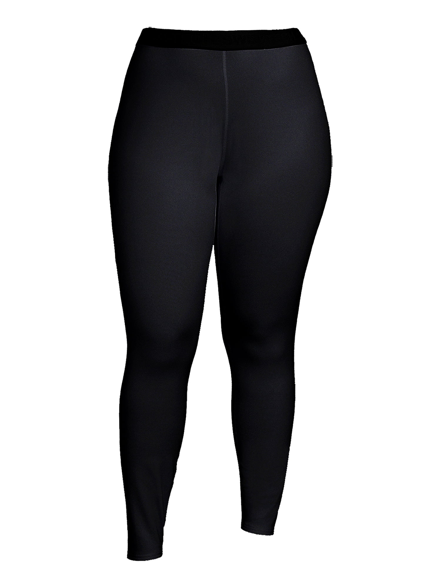 Swiss Tech Women's Moisture-Wicking Base Layer Leggings (White, 2-Pack) oikcg