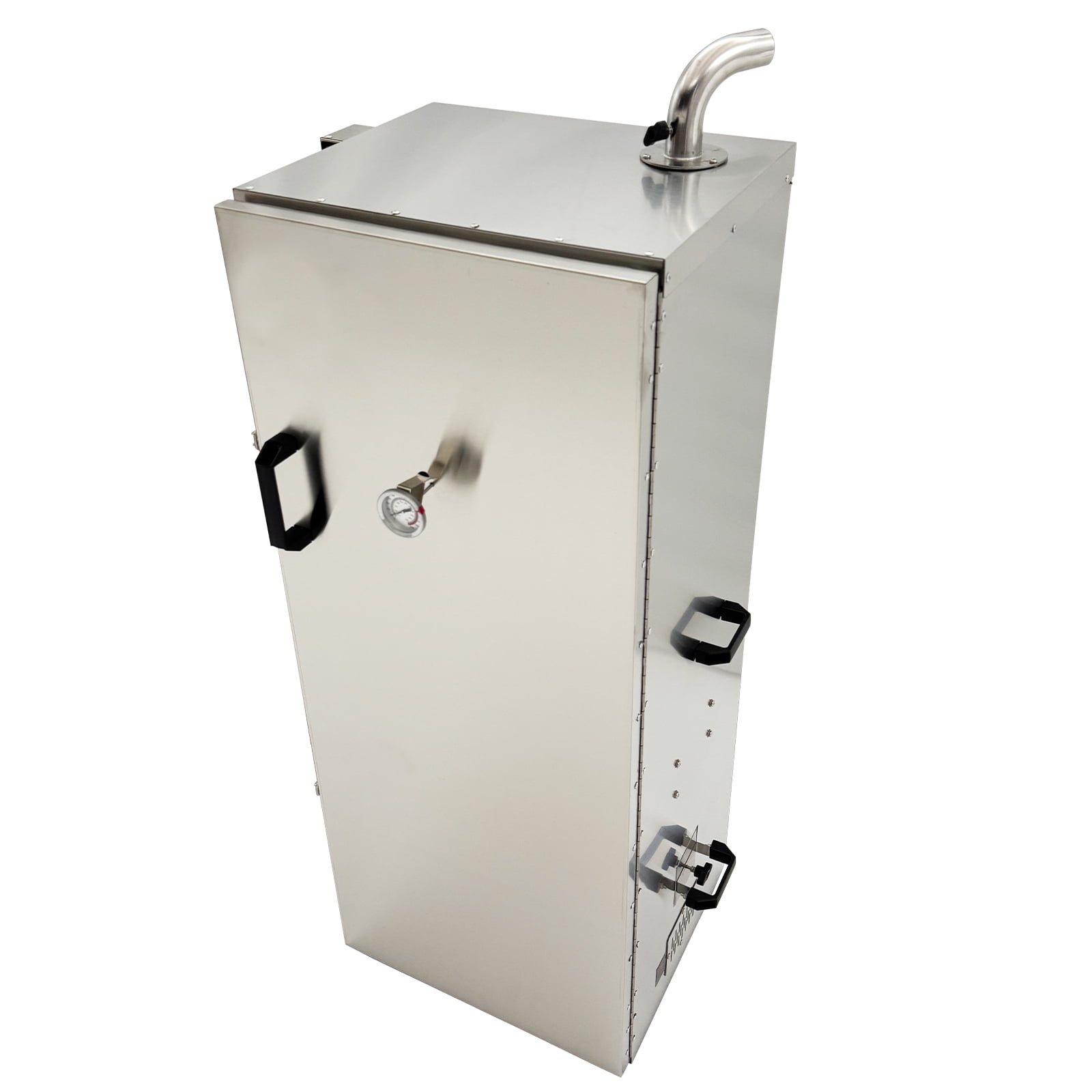Intbuying Commercial Electric BBQ Meat Smoker Oven with Side Wood Chip Loader (9 Detachable Racks) p00vt