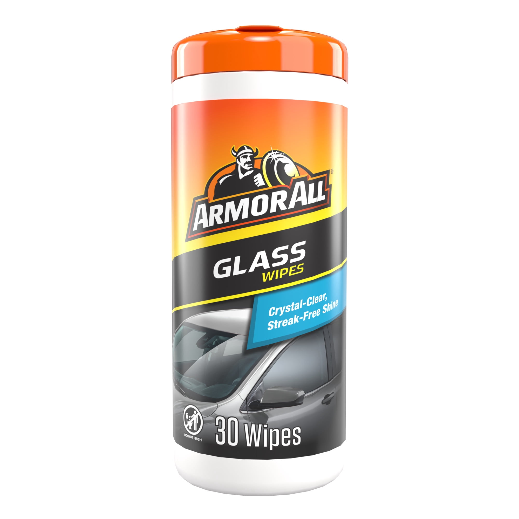 Armor All Automotive Glass Cleaner Wipes, Ammonia-Free Streak-Free Formula (30 Count, 2 Pack) atyyz