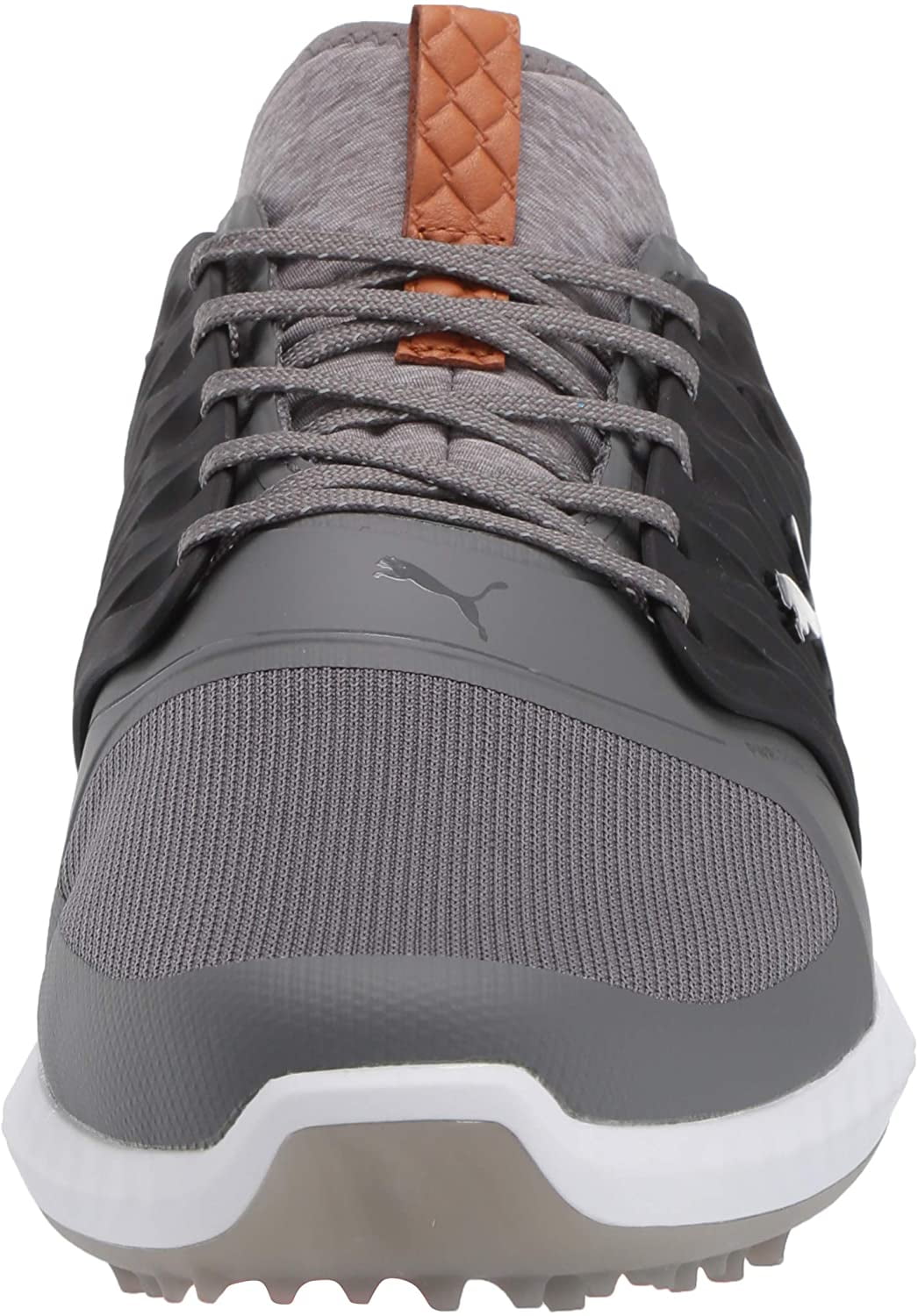 Puma IGNITE PWRADAPT Caged Golf Shoes Waterproof Performance Spiked Footwear (White, 8 Medium) pn2pj