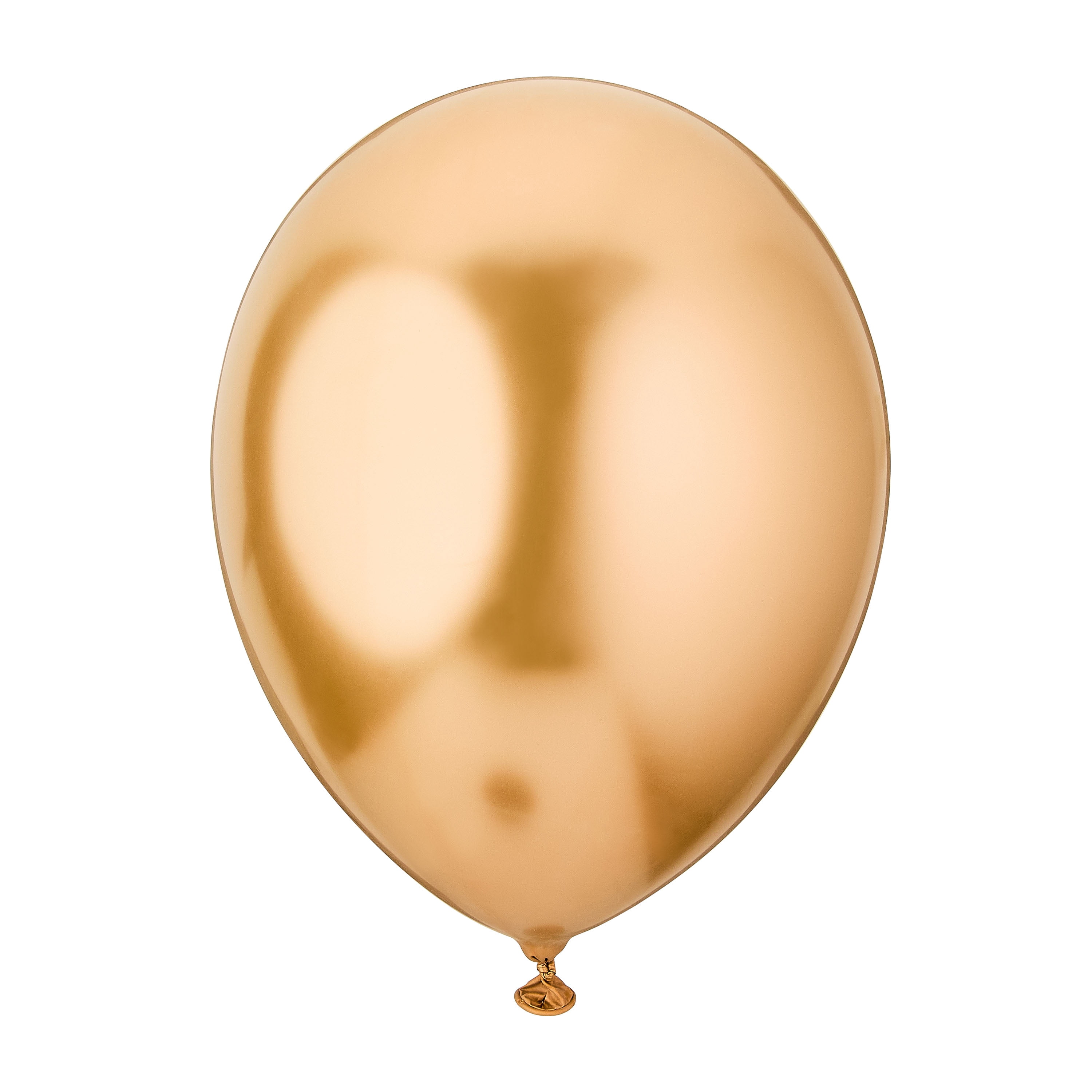 Way To Celebrate Gold Metallic Latex Balloons with Chrome Effect (5 Pieces, 12 in) 2kke4