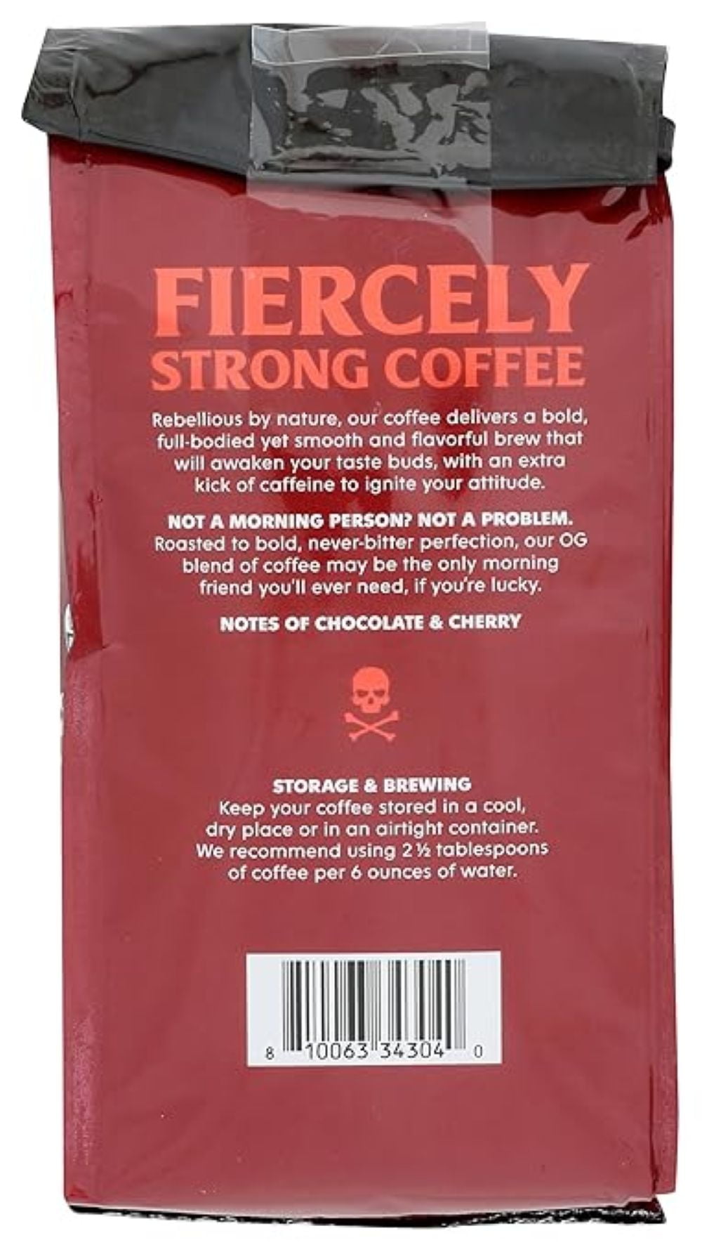 Death Wish Coffee Dark Roast Whole Bean Organic Coffee (10 oz) bqgt6