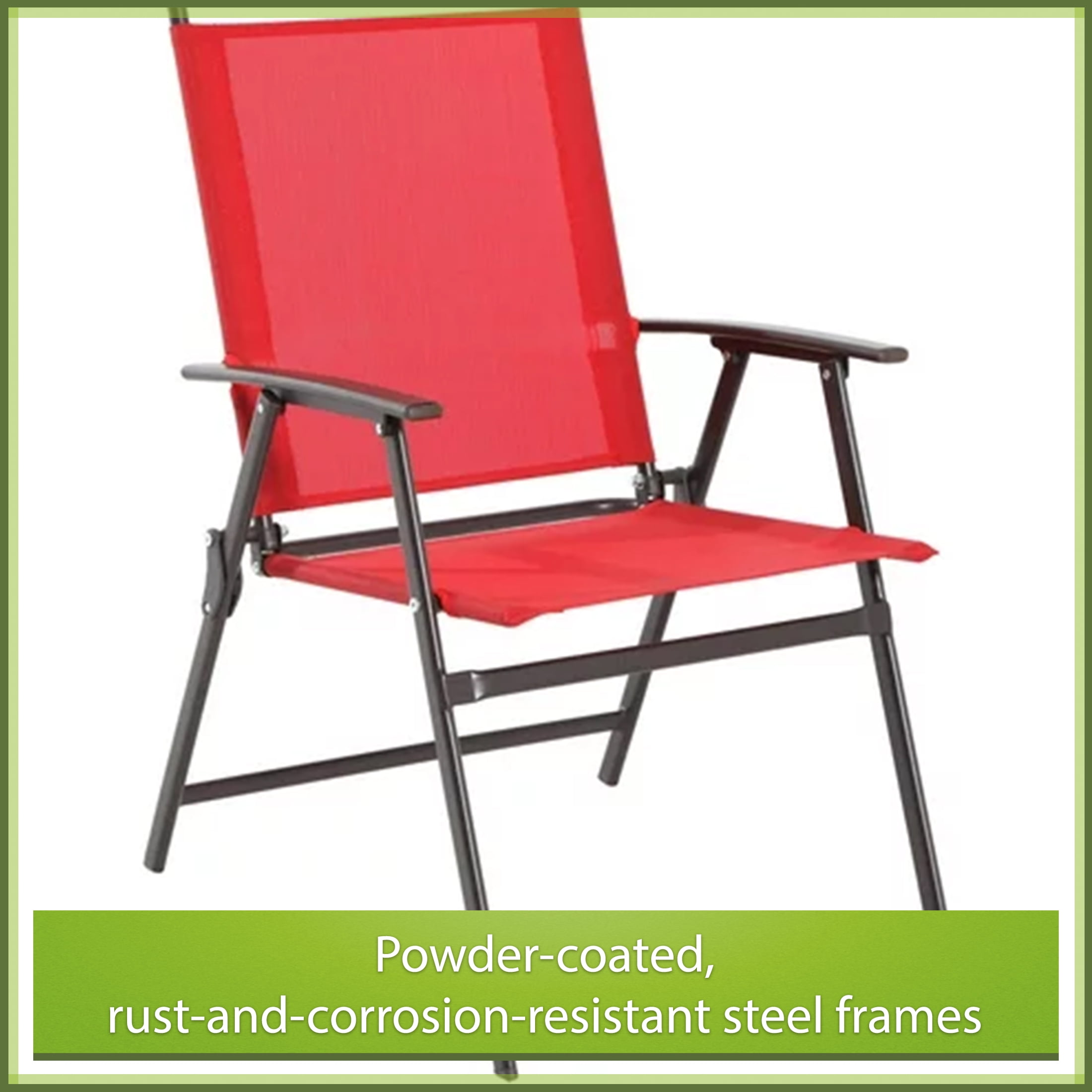 Mainstays Albany Lane 6-Piece Outdoor Patio Dining Set with Umbrella (Red, 6-Piece Set) jvyro