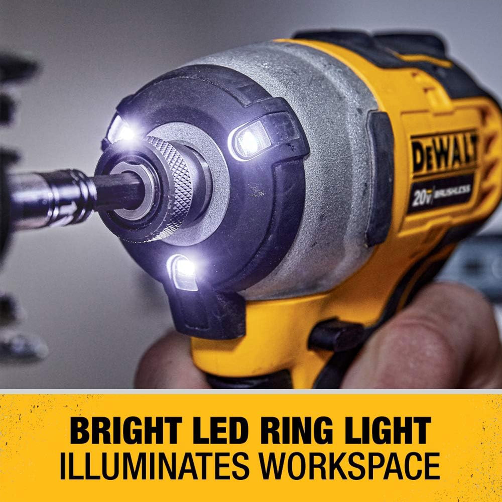 DEWALT ATOMIC 20V MAX Cordless Drill and Impact Driver Combo Kit (Yellow, 2-Tool Set) a88h6
