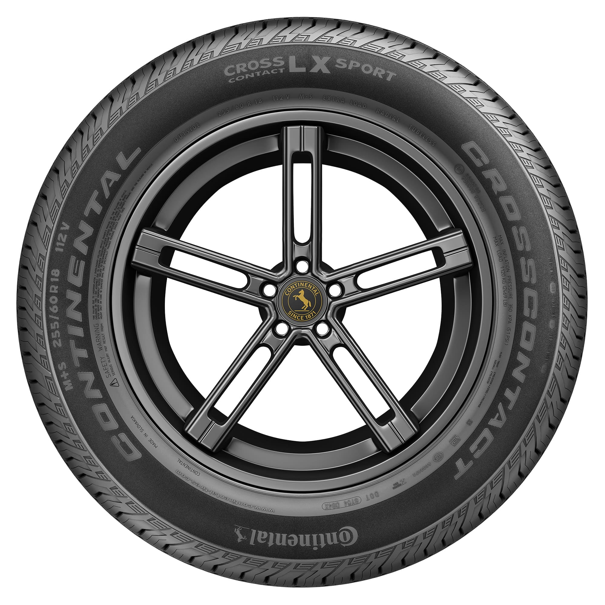Continental CrossContact LX Sport All-Season Tire (235/60R18) 7sbyd