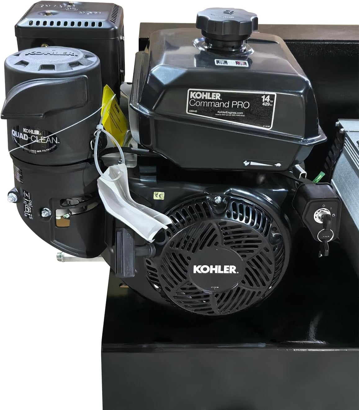 HPDMC 13HP Gas Powered Air Compressor (24CFM, 180PSI, 30 Gal Tank, Electric Start) qfbtz