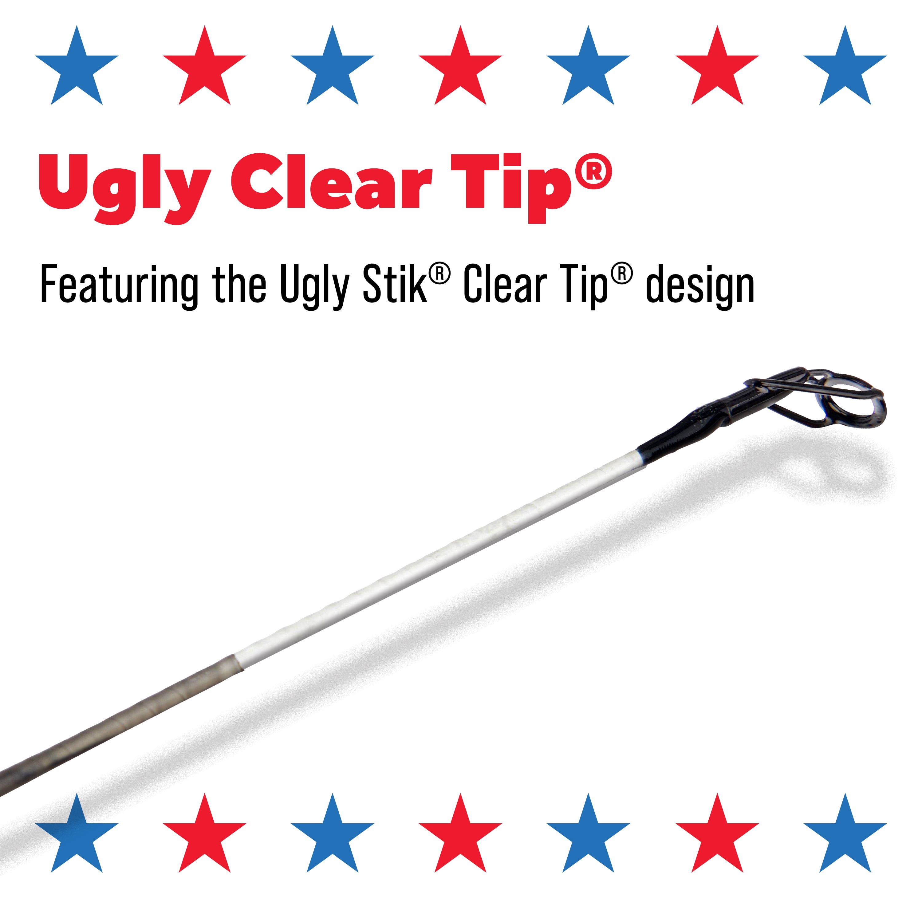Ugly Stik 50th Anniversary Spinning Combo (Black, 6.5 ft) cd2i5