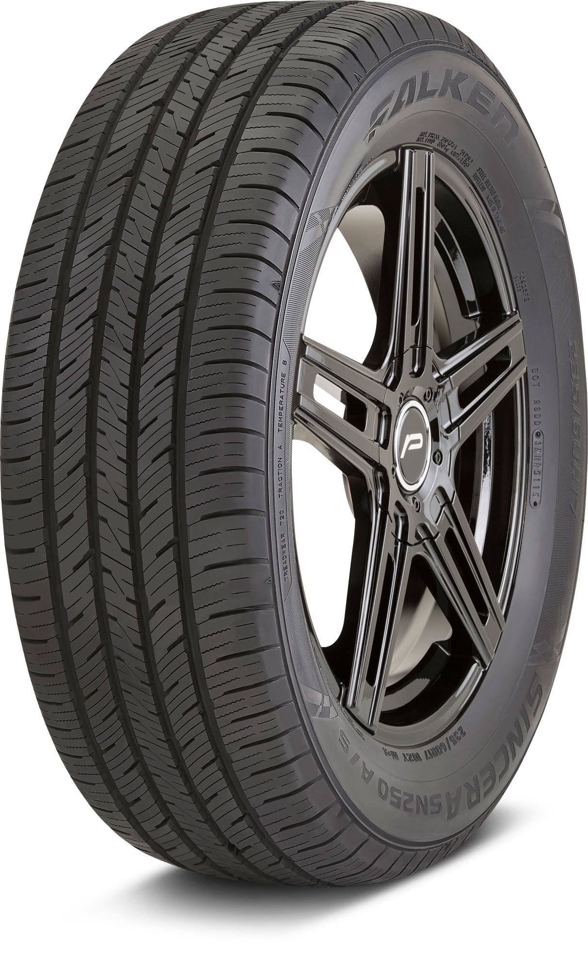 Falken Sincera SN250 A/S All-Season Tires (215/60R16, 95V, Set of 4) ofp7t