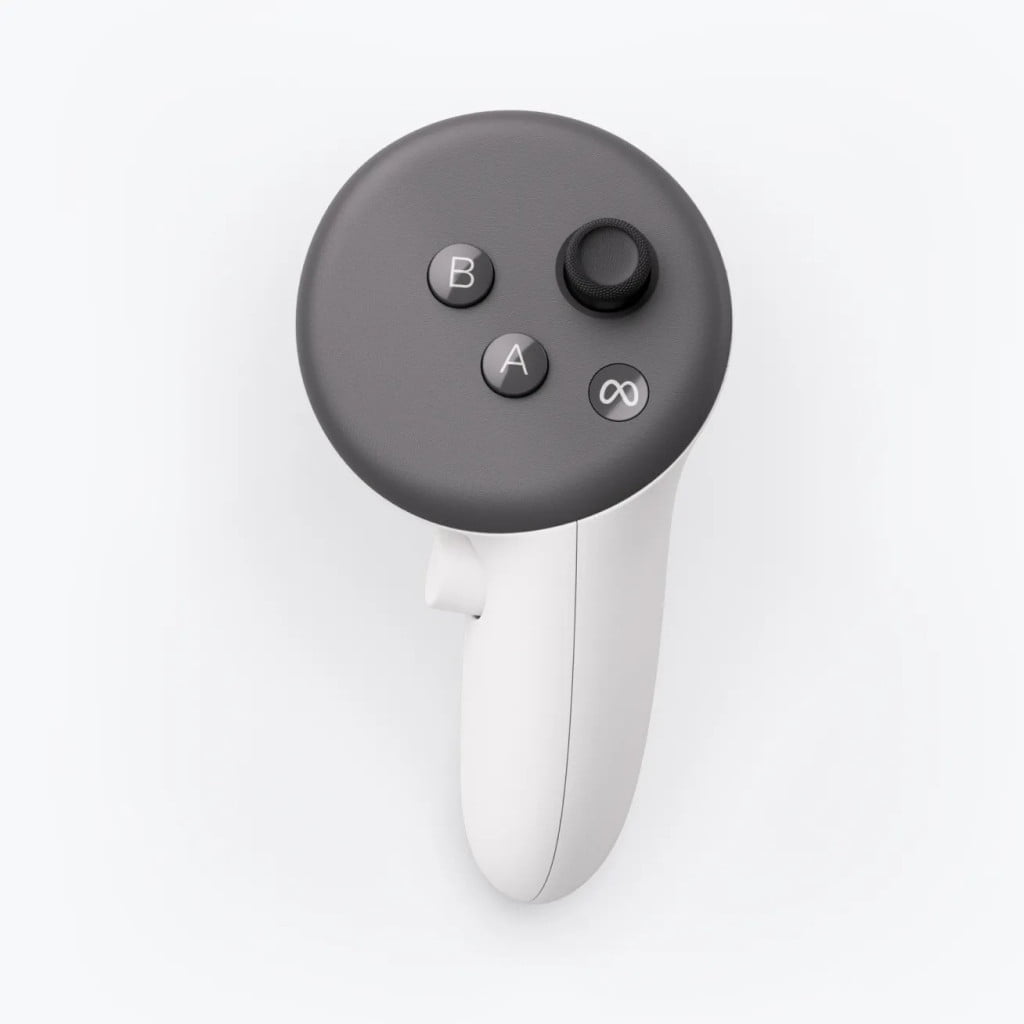 Meta Quest 3 Right Hand Controller (White, Single Unit) bi48b