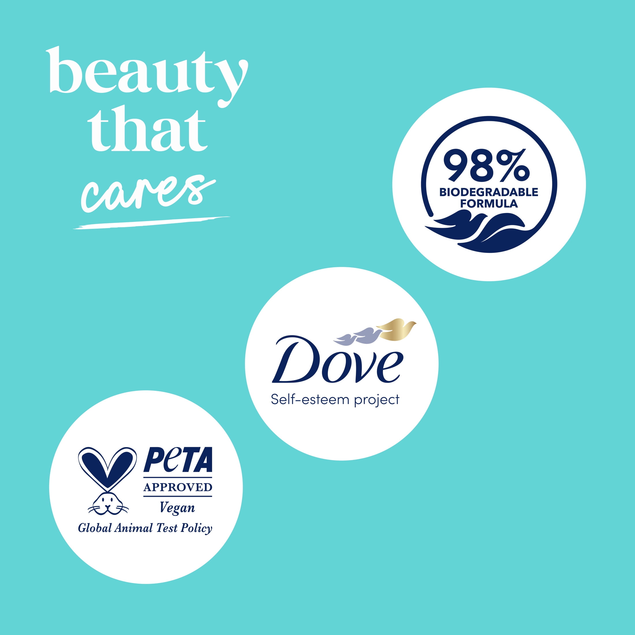 Dove Care and Protect Antibacterial Body Wash, Moisturizing Daily Cleanser (3 Pack, 30.6 fl oz) jbted