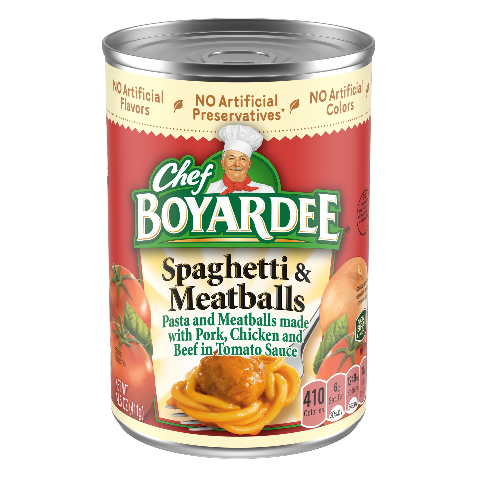 Chef Boyardee Spaghetti and Meatballs in Tomato Sauce (14.5 oz) 44vwe