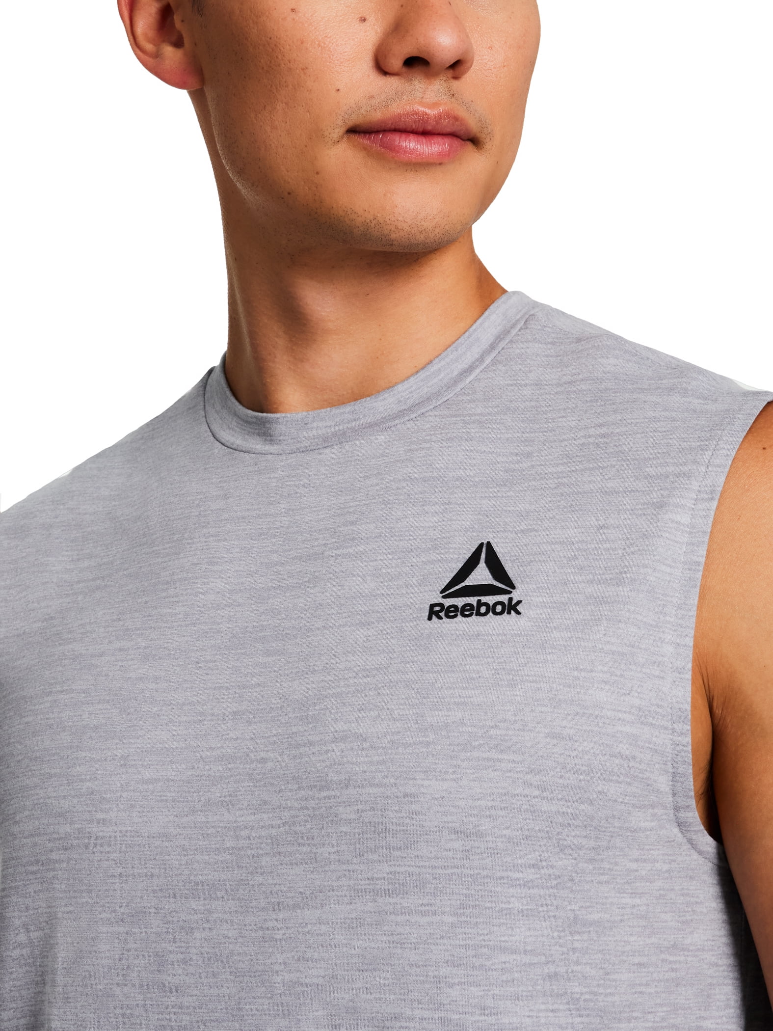 Reebok Men's Legacy Muscle Tee Athletic Sleeveless Shirt (Black, XS) kes8n