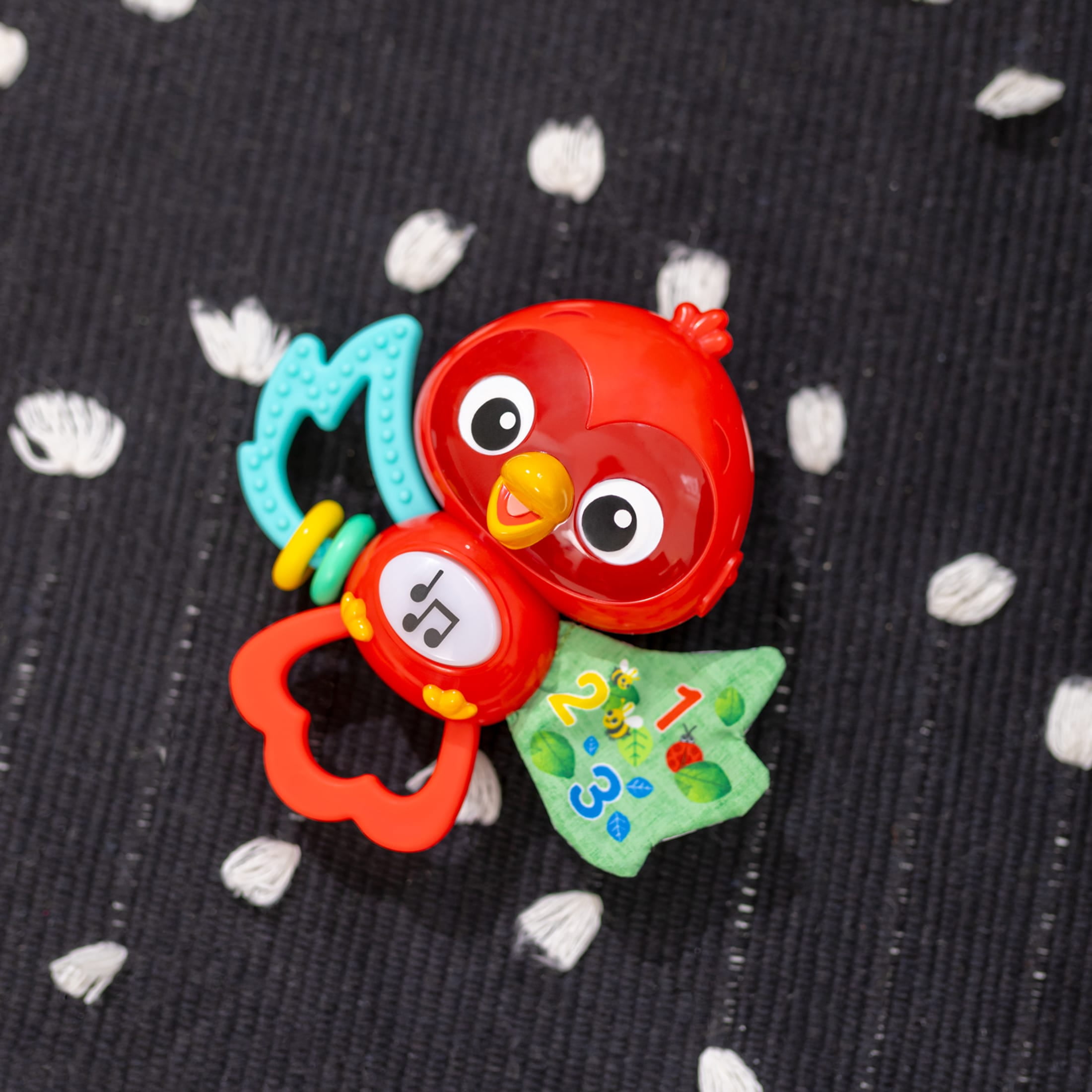 Baby Einstein Roxy’s Bright Flight Musical Toy, Multisensory Learning Activity (Red, 5.18 x 5.29 x 2.14 in) cyl9a